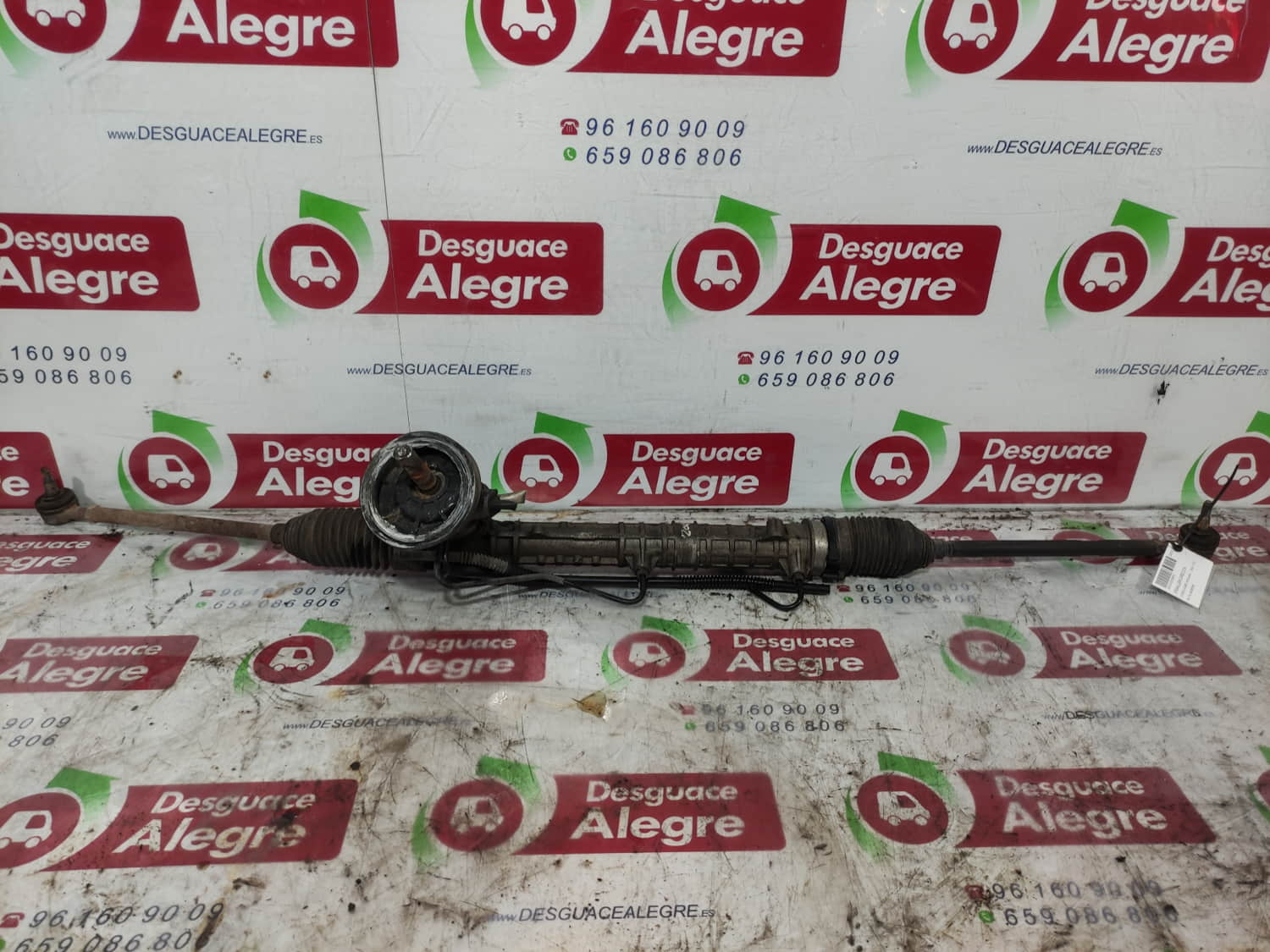 CITROËN C4 1 generation (2004-2011) Steering Rack 9624981580 24806475