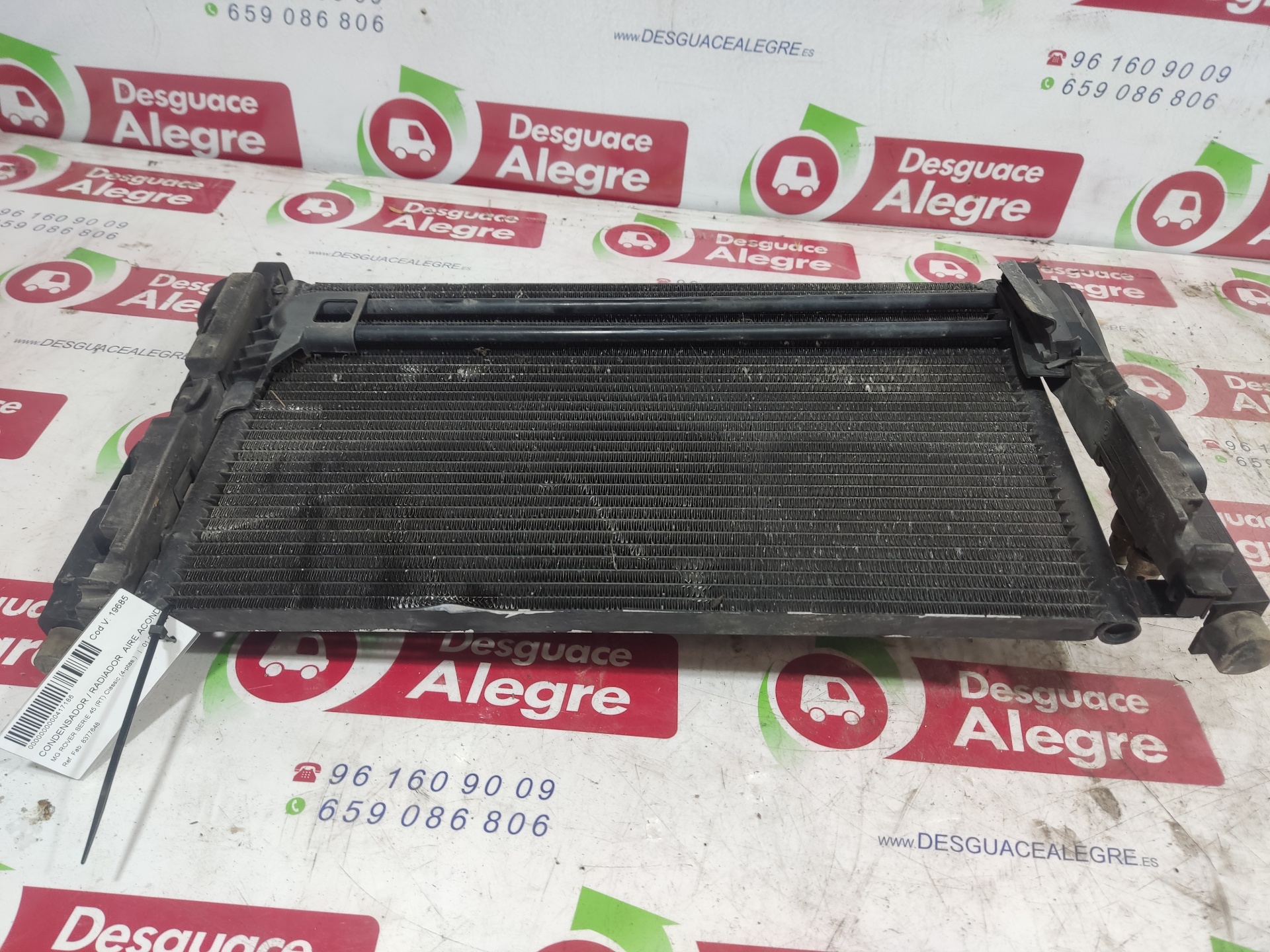 ROVER 45 1 generation (1999-2005) Radiateur de climatisation 8377648 24857431