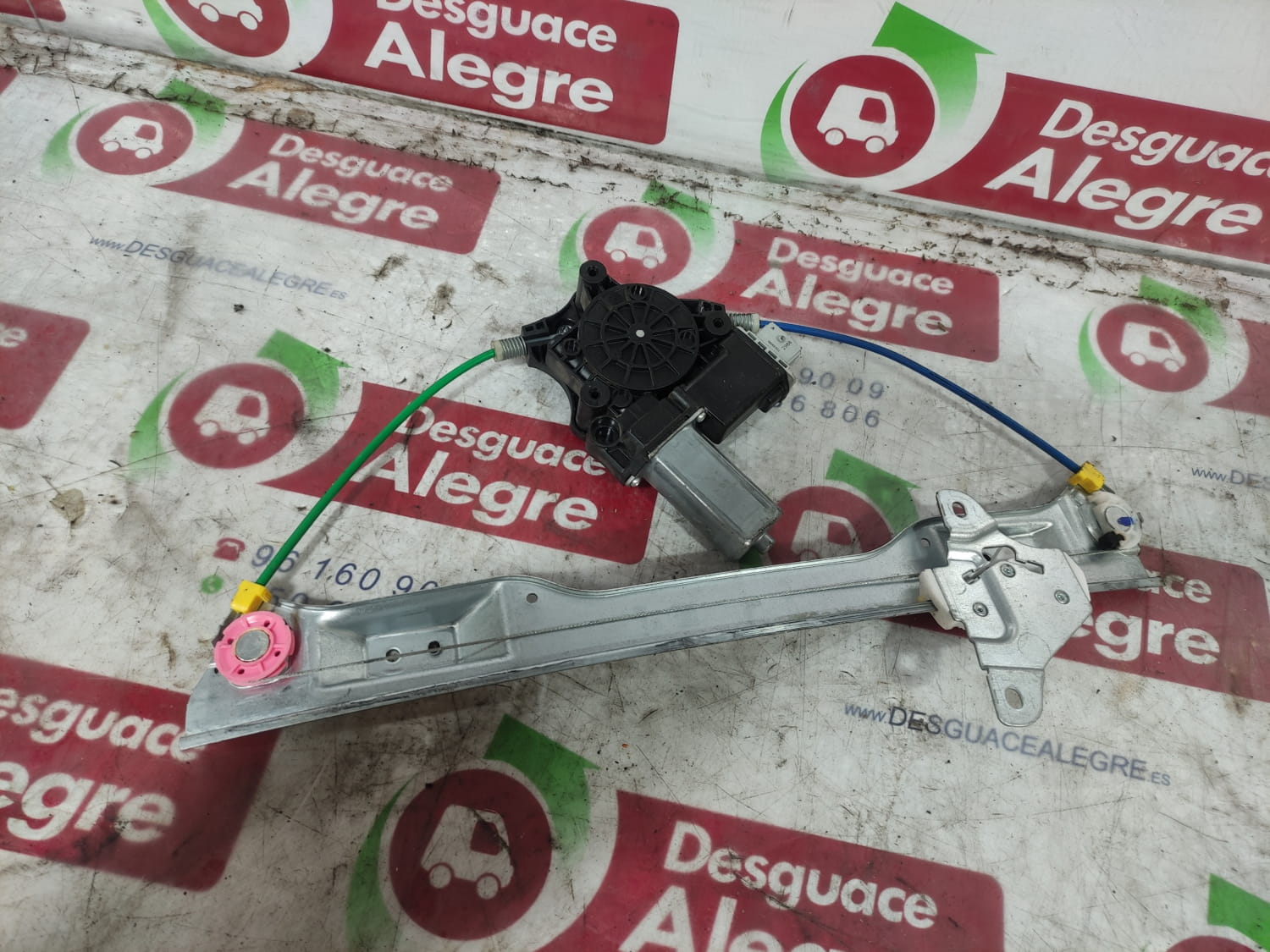 OPEL Corsa D (2006-2020) Front Right Door Window Regulator 39161985 24807519