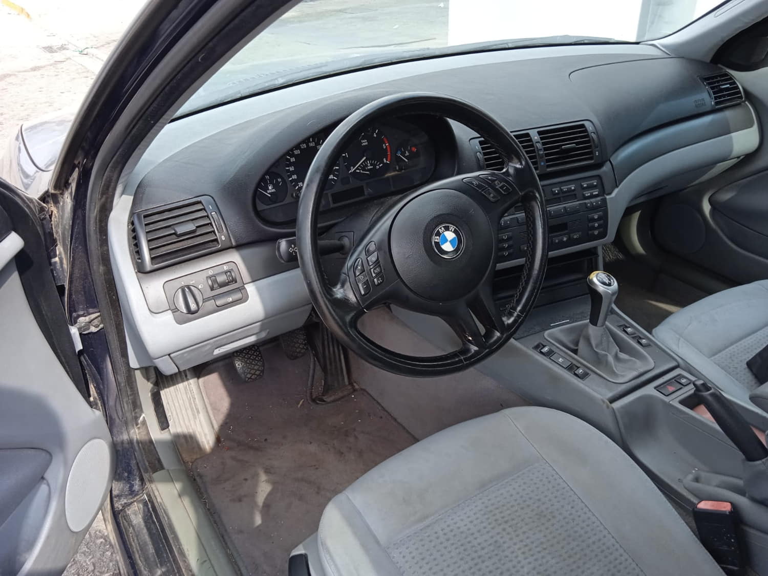 BMW 3 Series E46 (1997-2006) Priekinių kairių durų langų pakėlimo mygtukai 61318381518 24805264