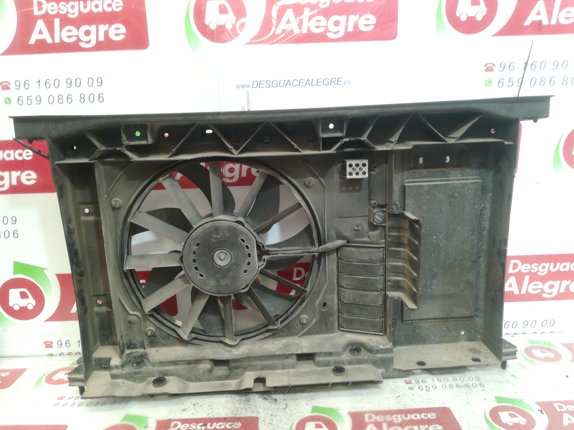 PEUGEOT 308 T7 (2007-2015) Difūzoriaus ventiliatorius 9680590180 24809856