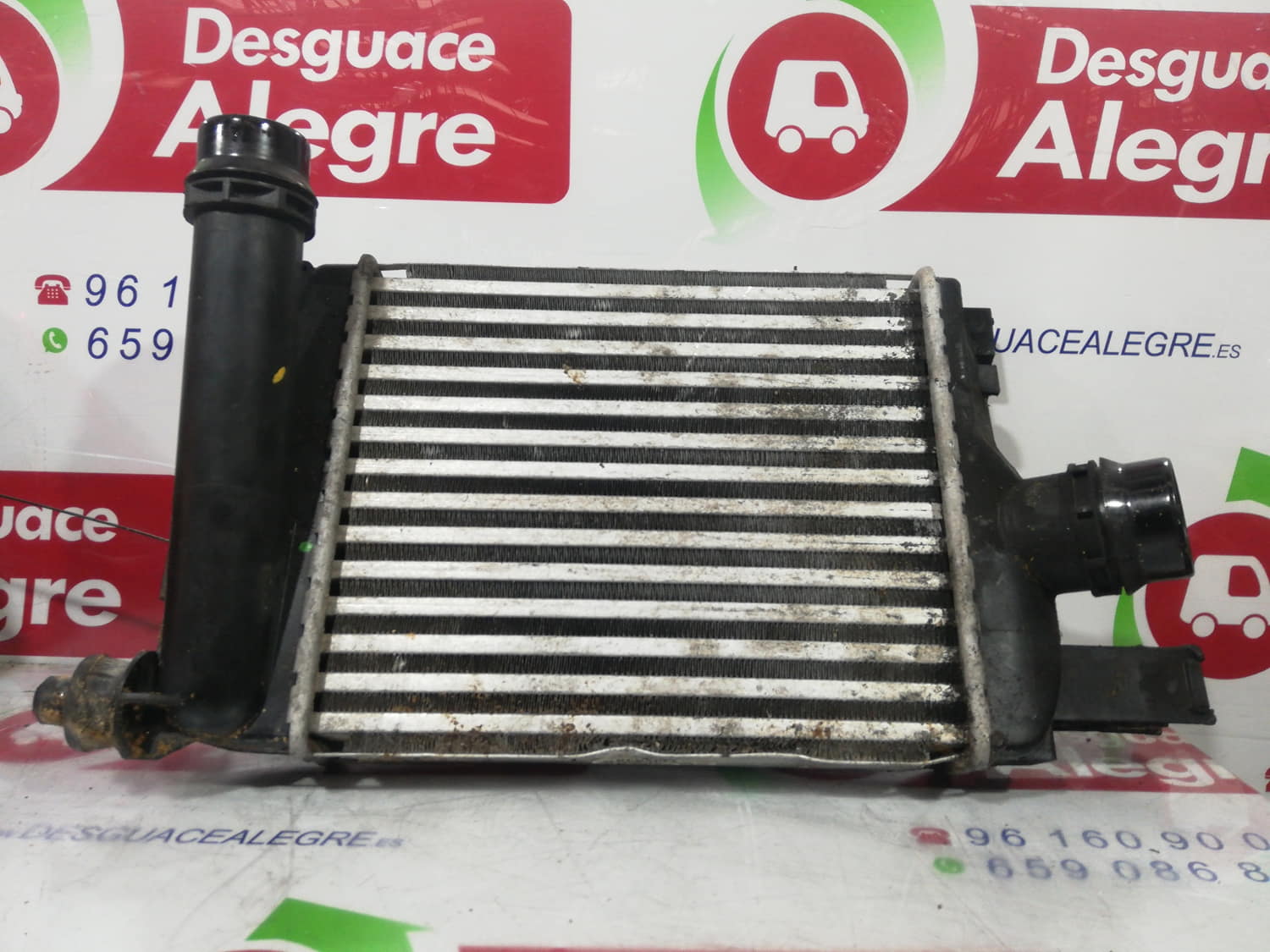 DACIA Sandero 2 generation (2013-2020) Intercooler Radiator 144963014R 24801721