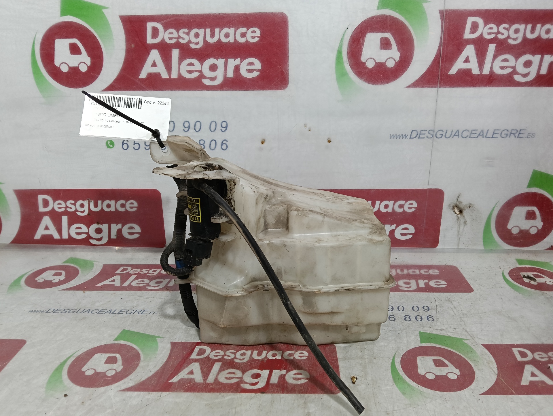Depósito limpia 9861007000 de Kia Picanto (sa) 2004-2012 61 CV con 202791 km - pieza usada