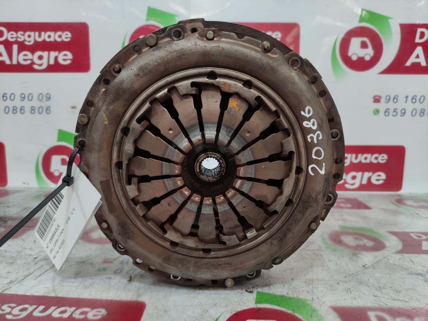 OPEL Corsa D (2006-2020) Flywheel 9223223 24802861