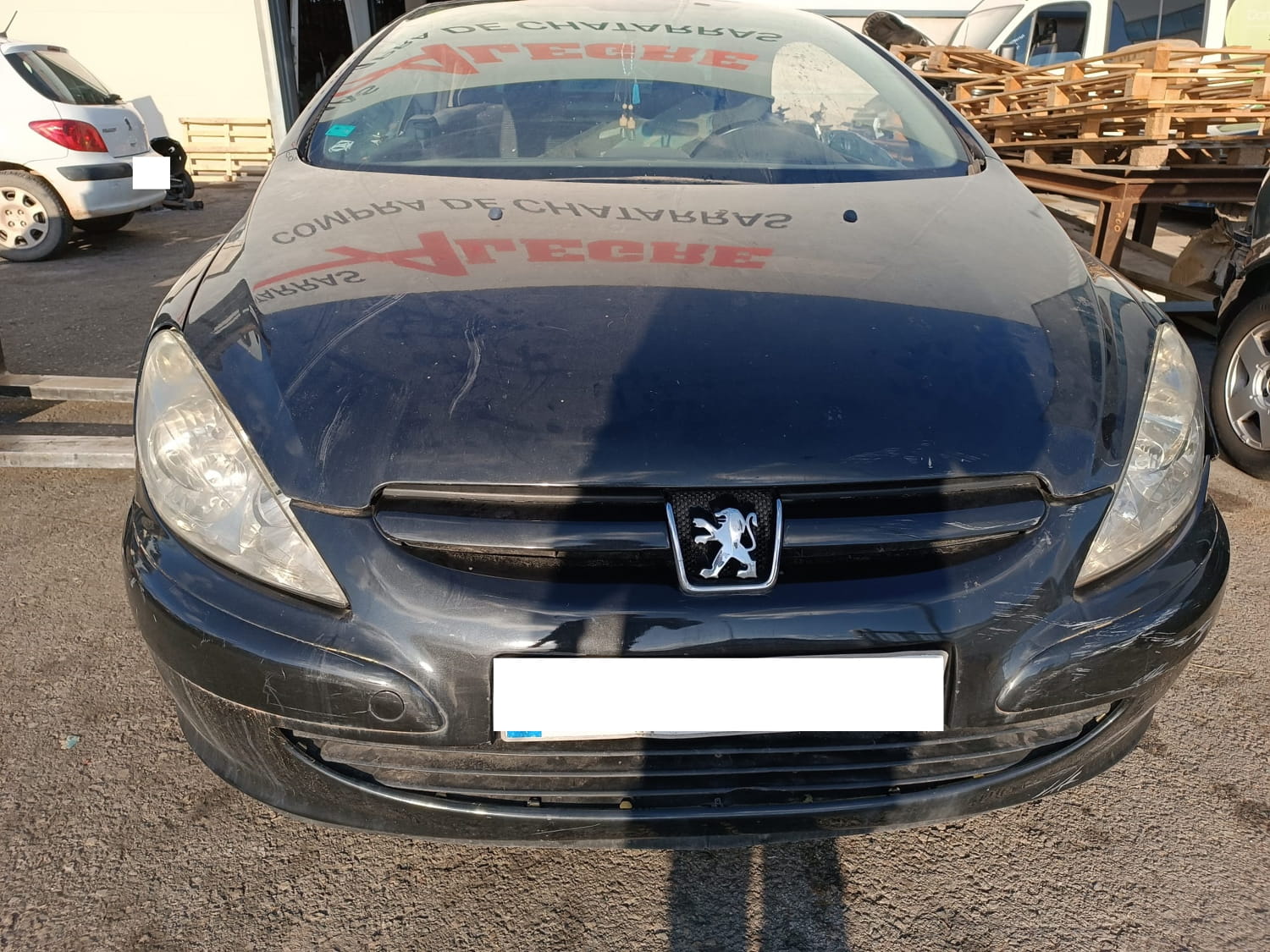 PEUGEOT 307 1 generation (2001-2008) Priekinis kairys pusašis 9656329380 24808890