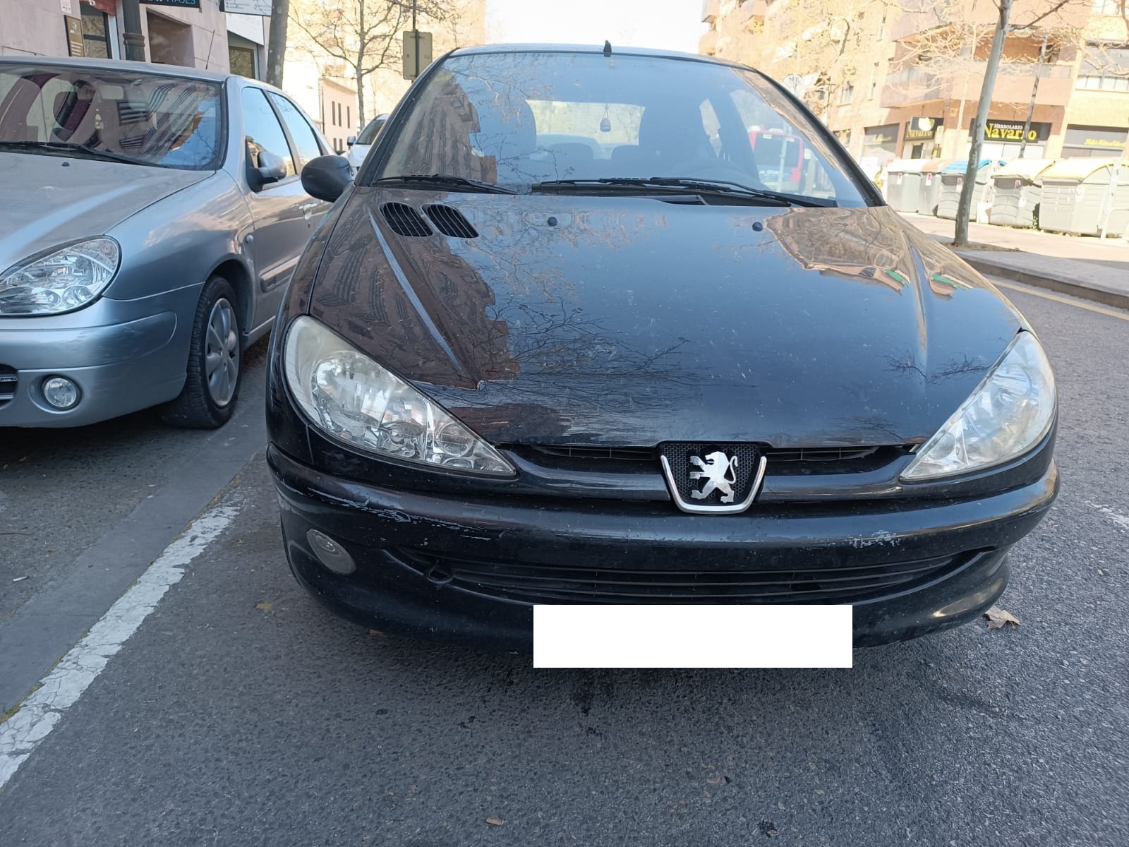 PEUGEOT 206 1 generation (1998-2009) Ľavé predné svetlomety 9628666880 24808089