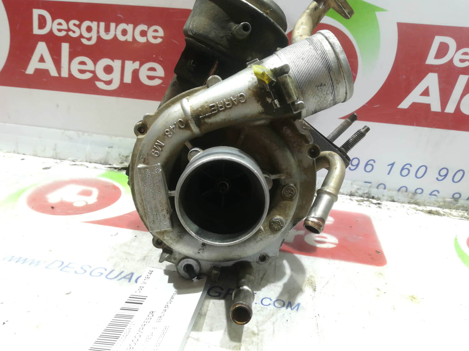 RENAULT Megane 2 generation (2002-2012) Tурбина 8200398585 24799176