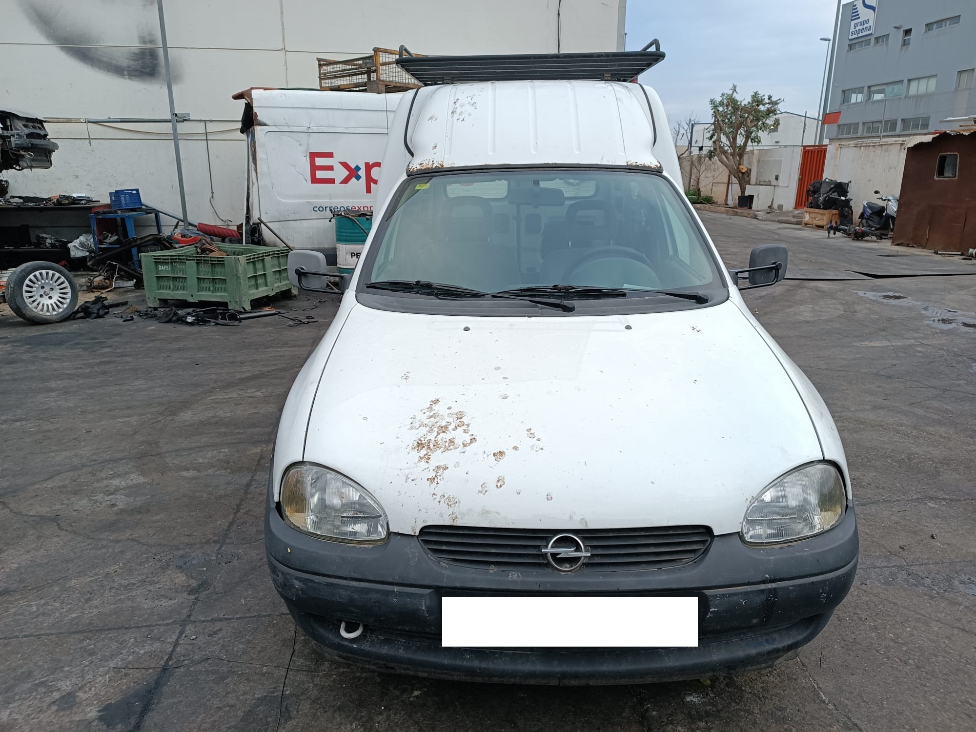 OPEL Combo B (1993-2001) Front Left Door 24859253