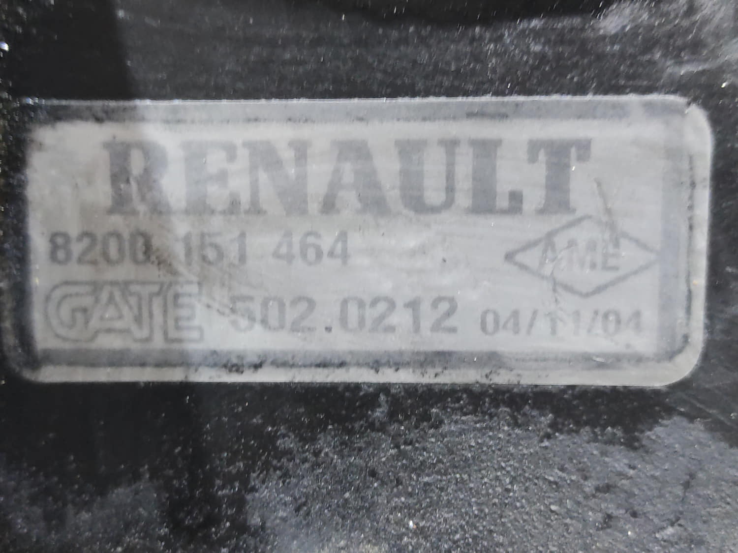 RENAULT Megane 2 generation (2002-2012) Difūzoriaus ventiliatorius 8200151464 24801418