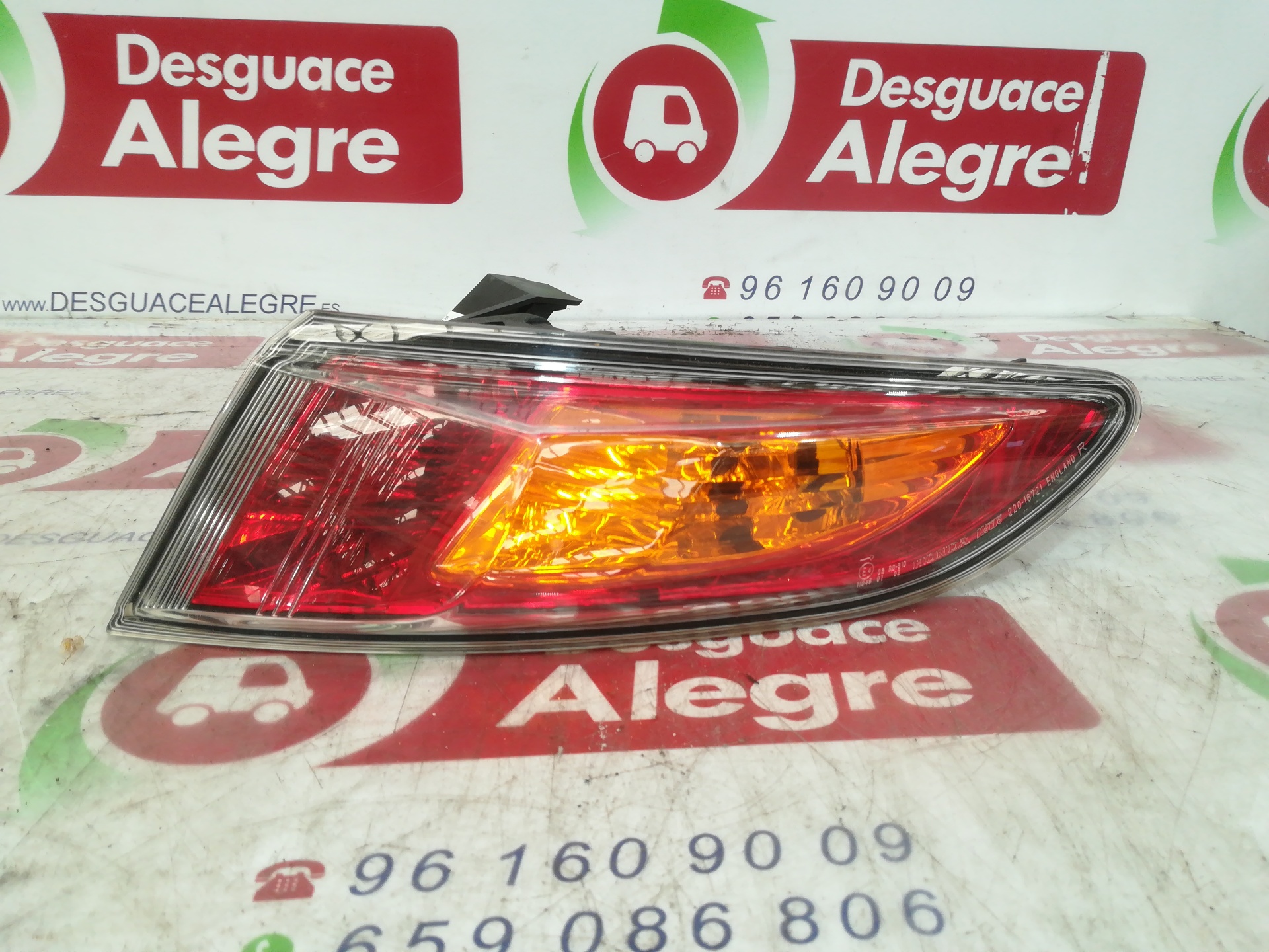 HONDA Civic 8 generation (2005-2012) Rear Right Taillight Lamp 22016721 24809449