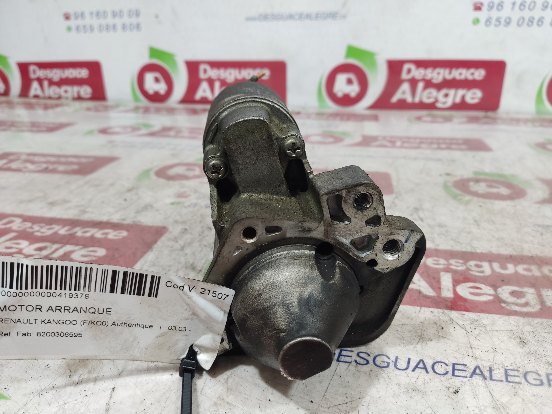 RENAULT Kangoo 1 generation (1998-2009) Starter Motor 8200306595 24813477