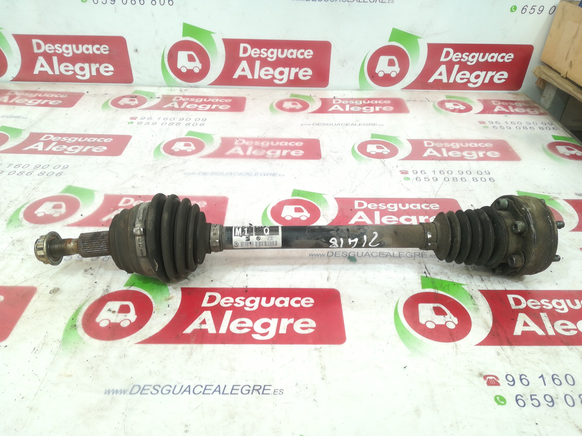 VOLKSWAGEN Golf 4 generation (1997-2006) Arbre de transmission avant gauche 1J0407271Q 24808861