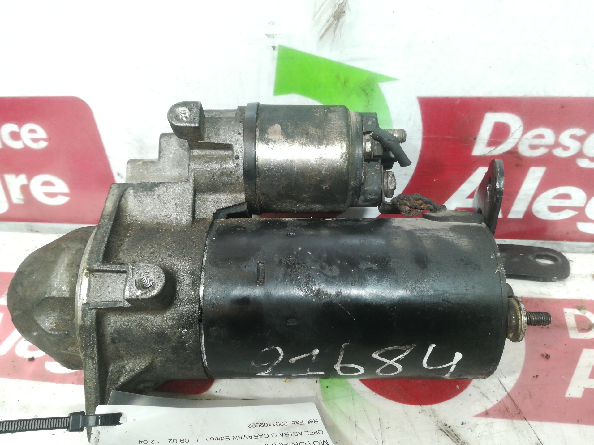 OPEL Astra H (2004-2014) Starter Motor 0001109062 24857039