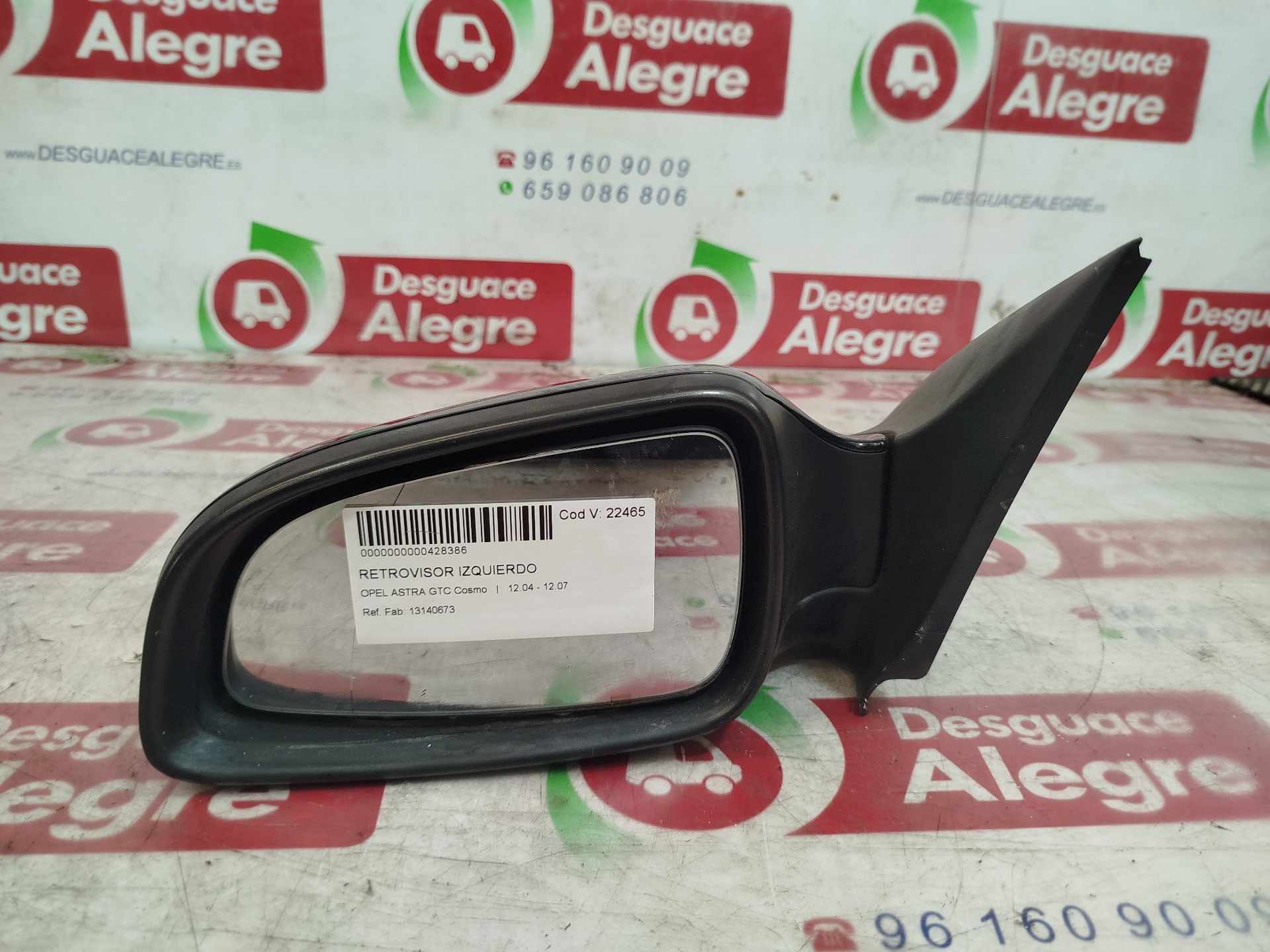 SUBARU Legacy 5 generation (2009-2015) Left Side Wing Mirror 13140673 25991654