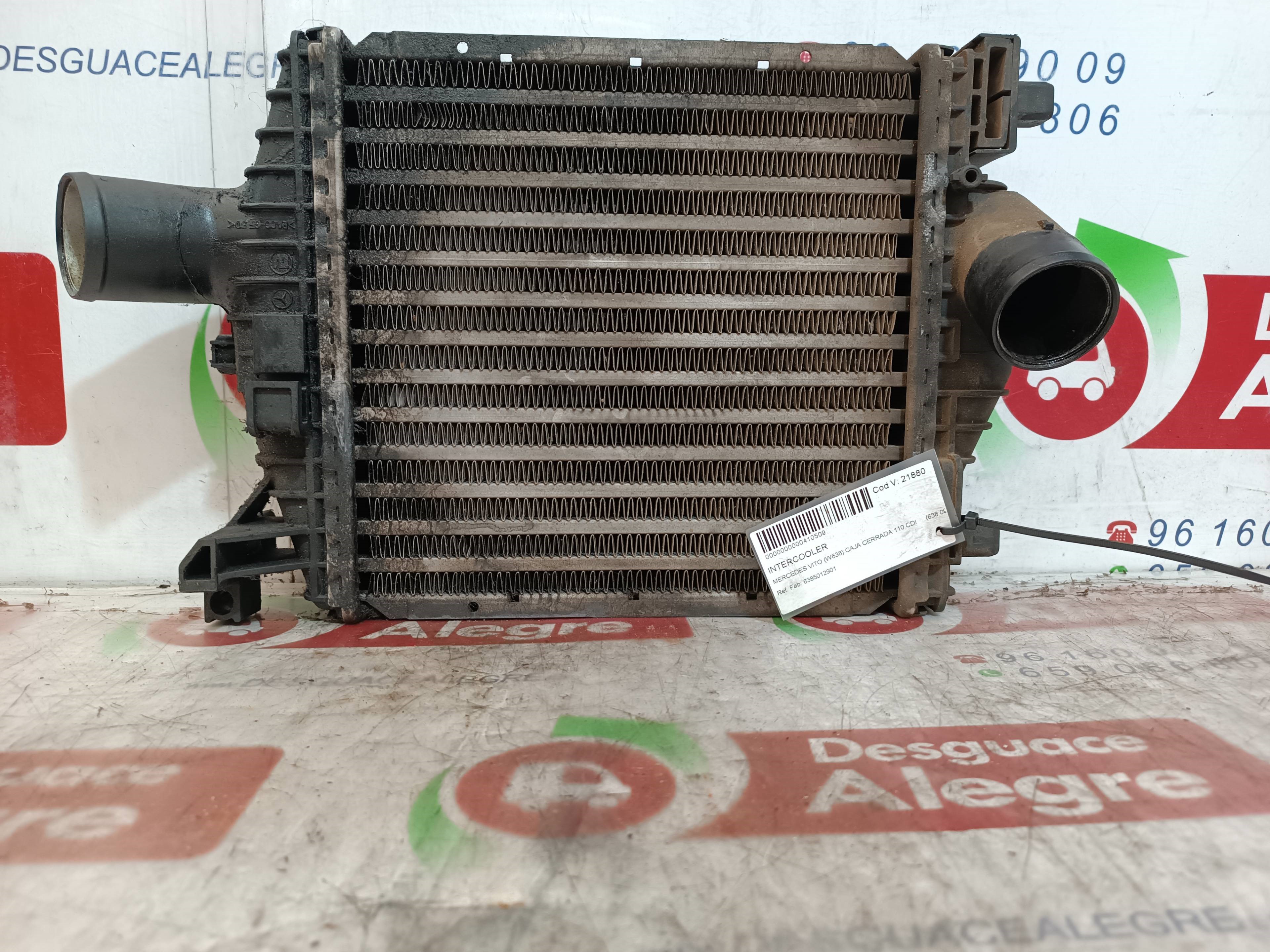 RENAULT Vito W638 (1996-2003) Intercooler Radiator 6385012901 24811782