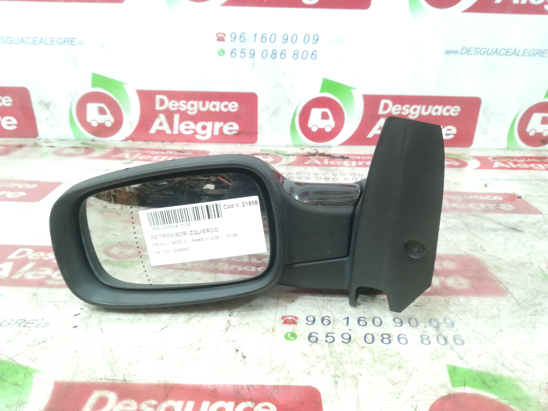 RENAULT Scenic 2 generation (2003-2010) Left Side Wing Mirror 12354060 24811522