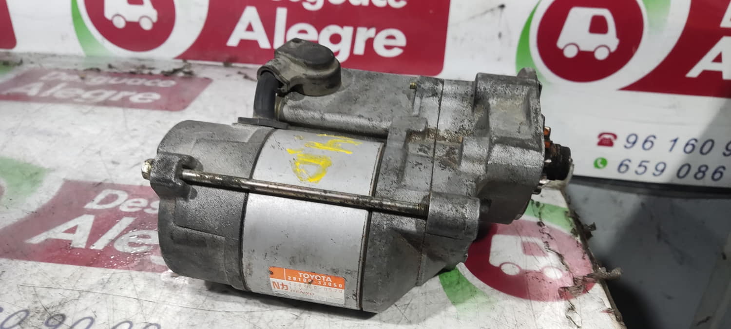 TOYOTA Yaris 1 generation (1999-2005) Starter Motor 2810033050 24788974