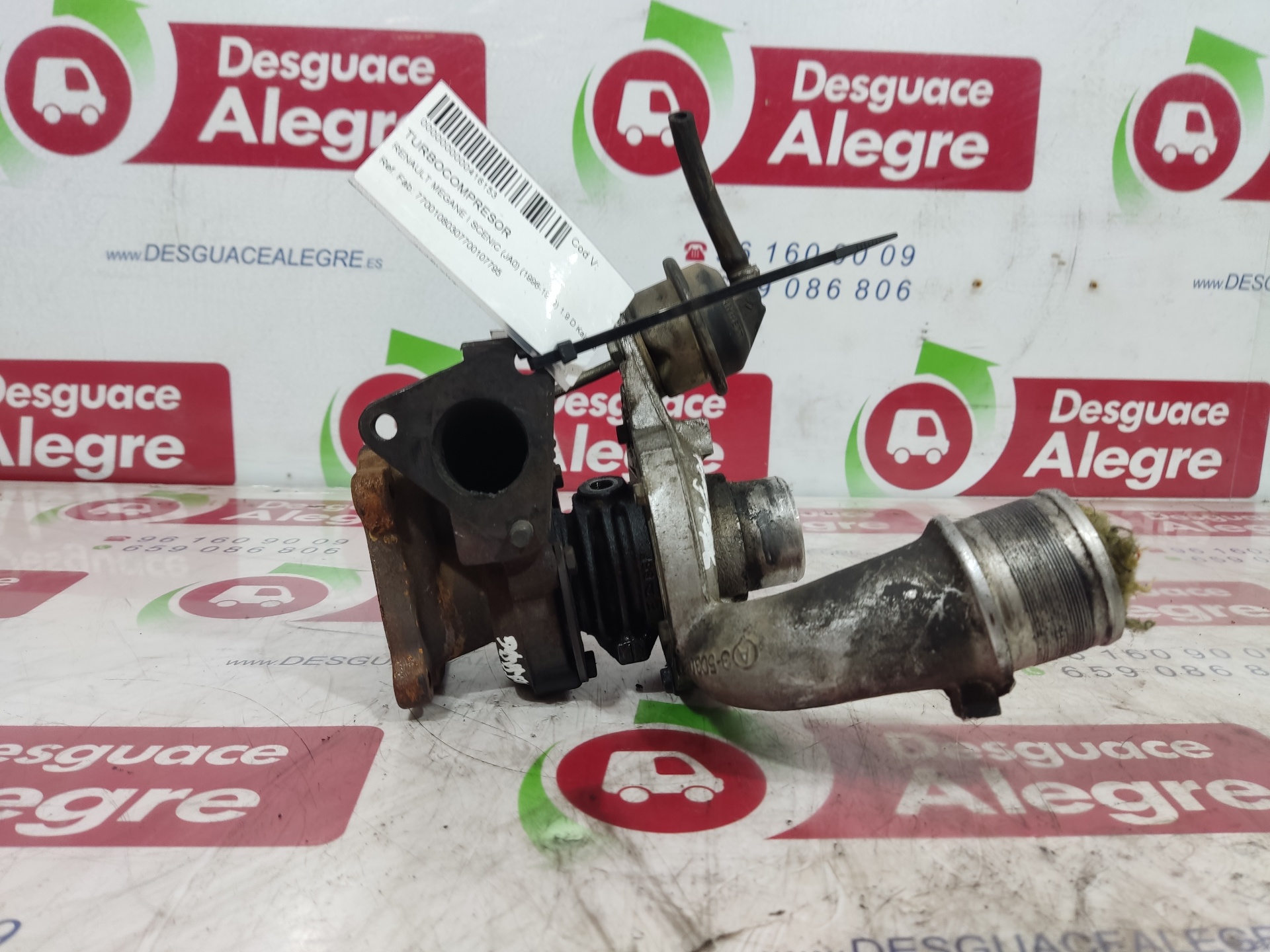 RENAULT Megane 1 generation (1995-2003) Turbocharger 7700108030 24812771