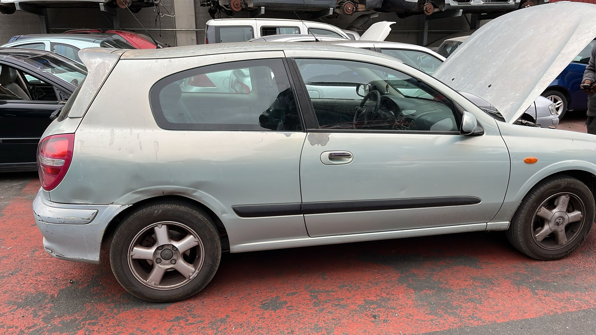 NISSAN Almera N16 (2000-2006) Праве бічне дзеркало 015541 24813118