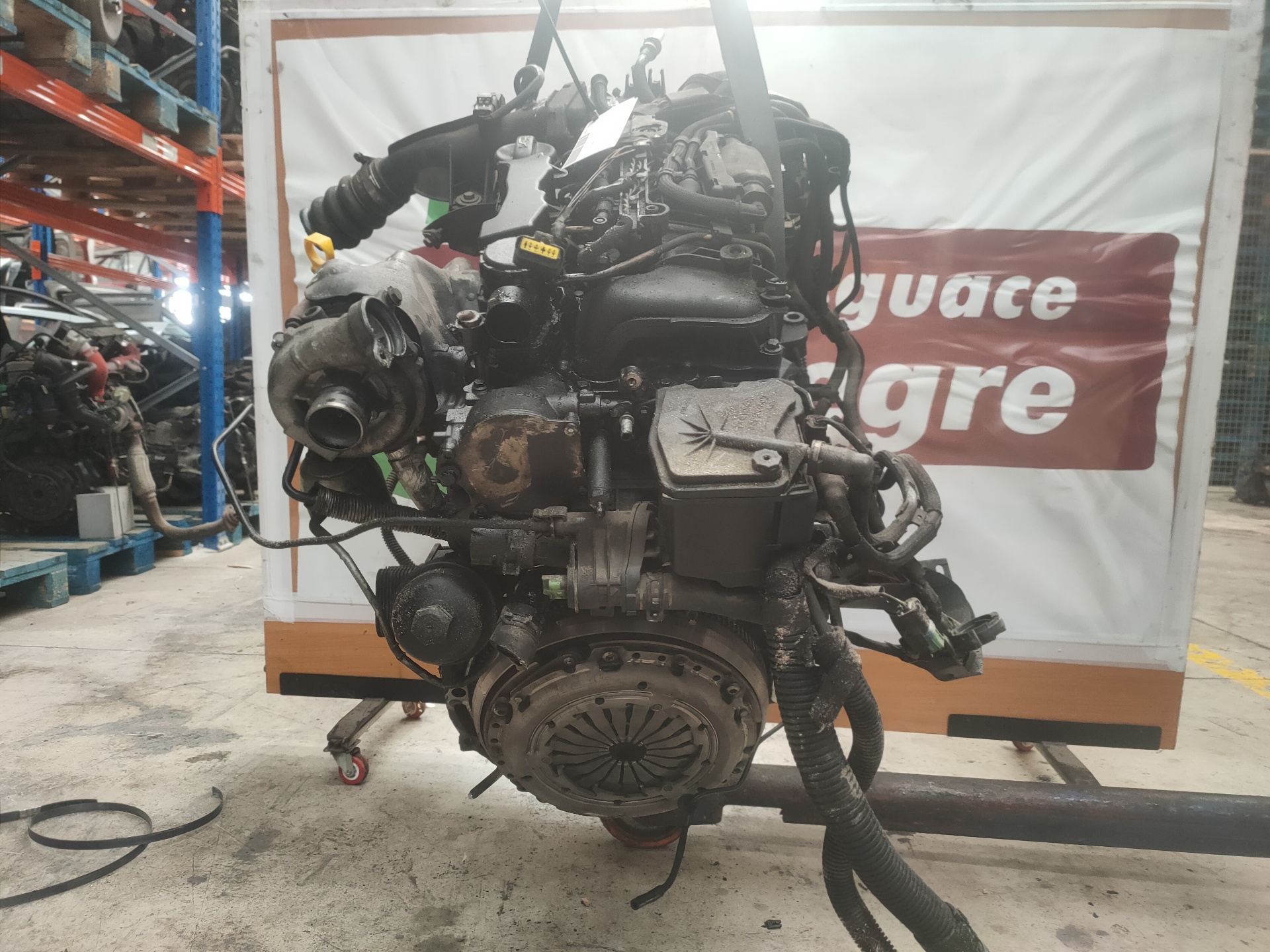 PEUGEOT 307 1 generation (2001-2008) Motor 9HY 22792531