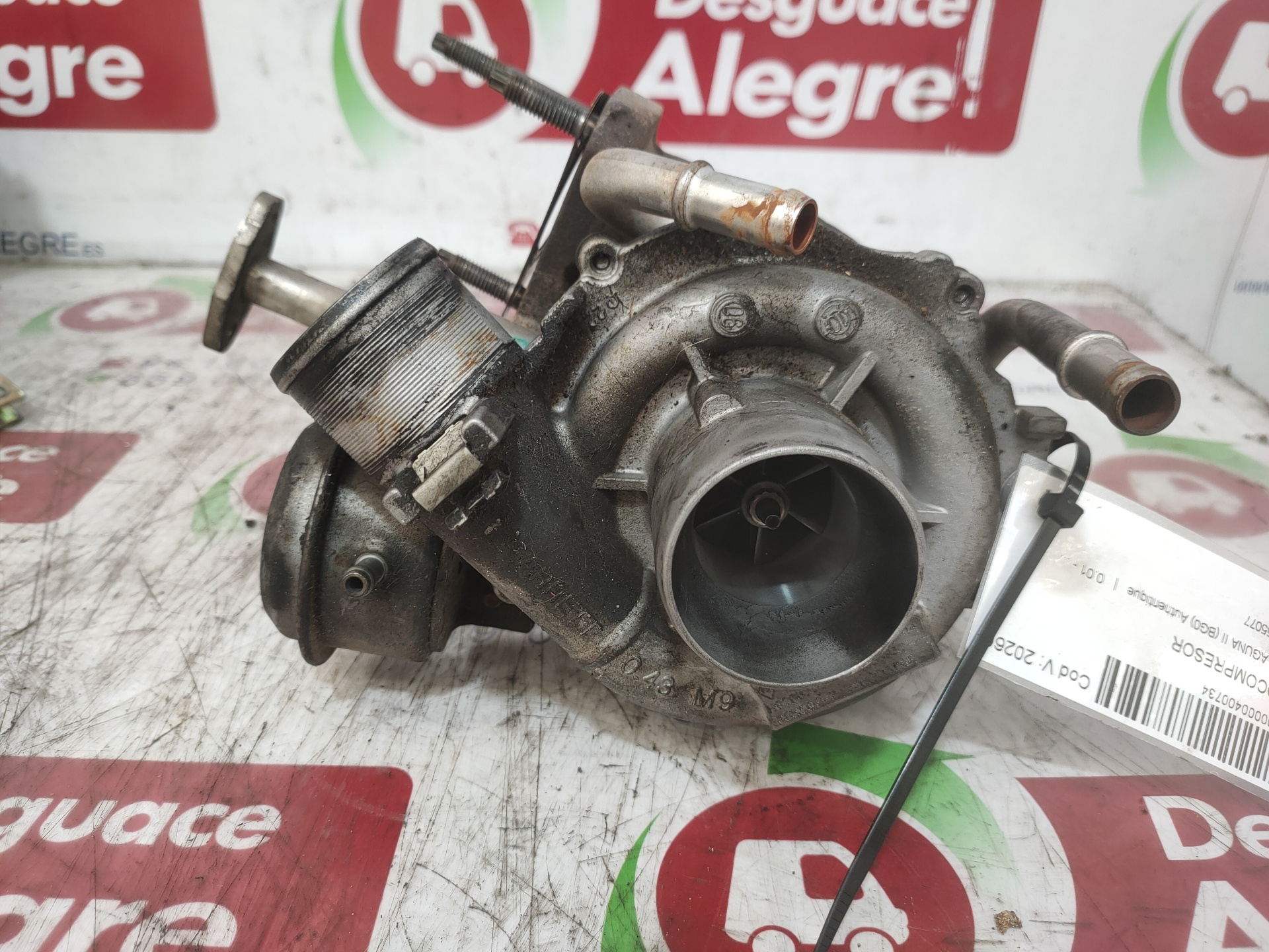 RENAULT Laguna 2 generation (2001-2007) Turbina 8200398565 24809348