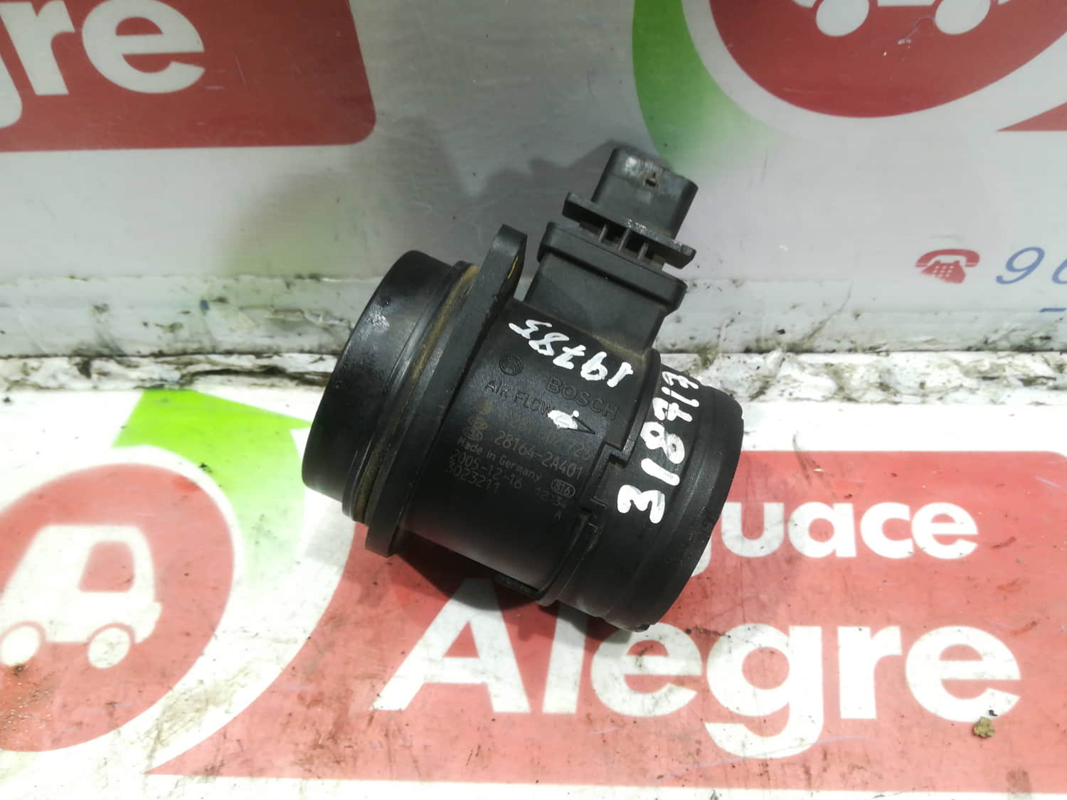 KIA Rio 2 generation (2005-2011) Mass Air Flow Sensor MAF 281642A401 24798750