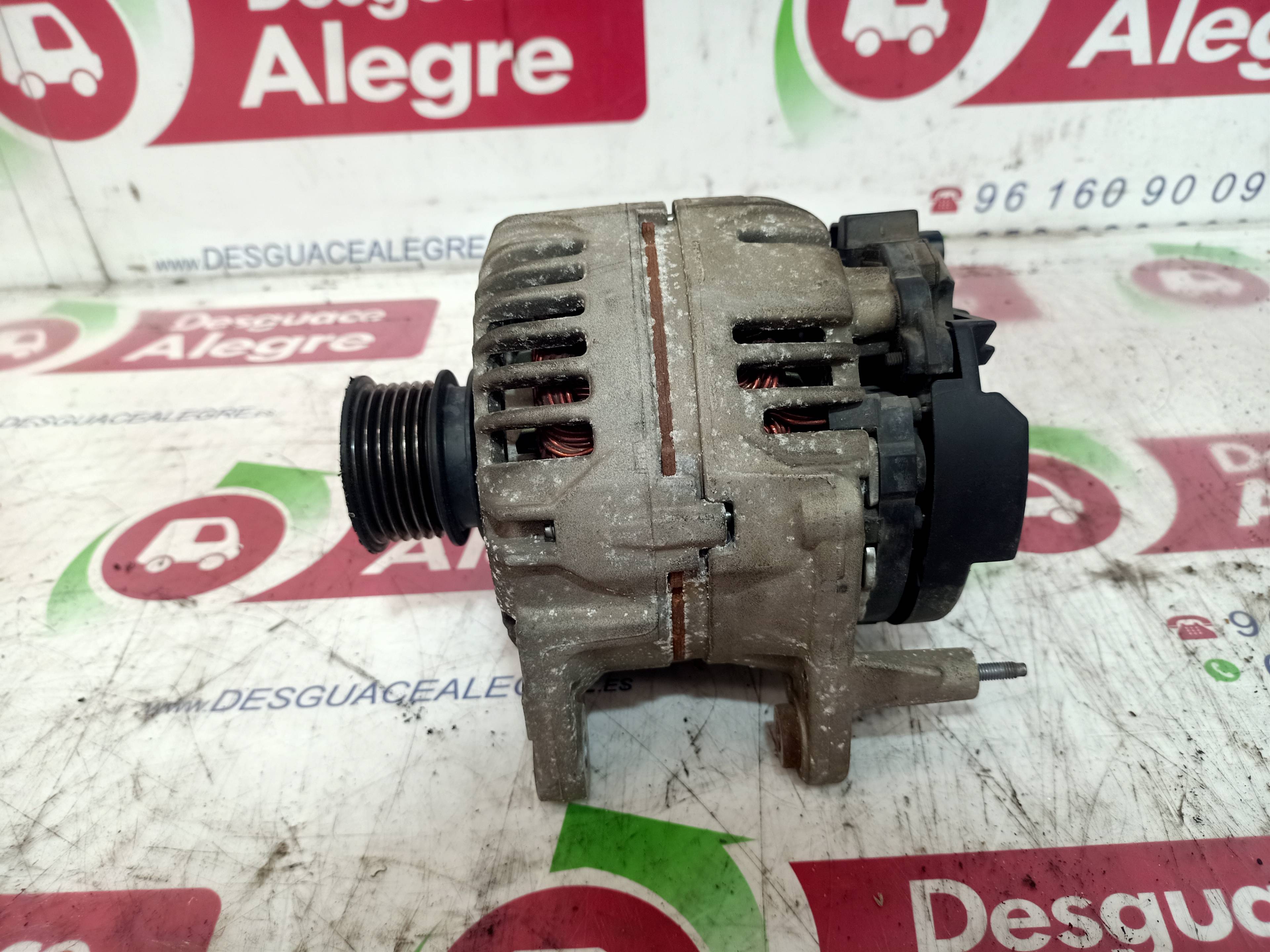 VOLKSWAGEN Polo 4 generation (2001-2009) Alternator 037903025M 24809207