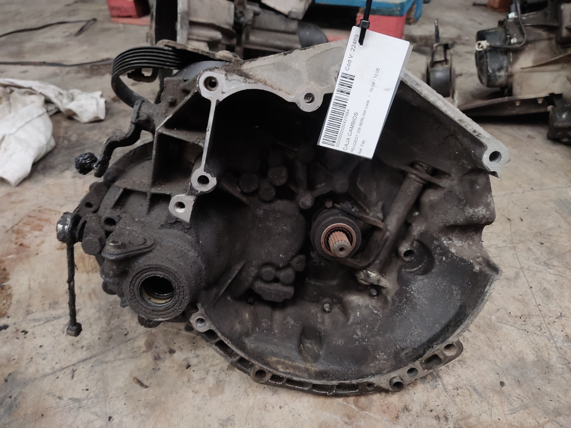 PEUGEOT 206 1 generation (1998-2009) Коробка передач 20CP81 26832097