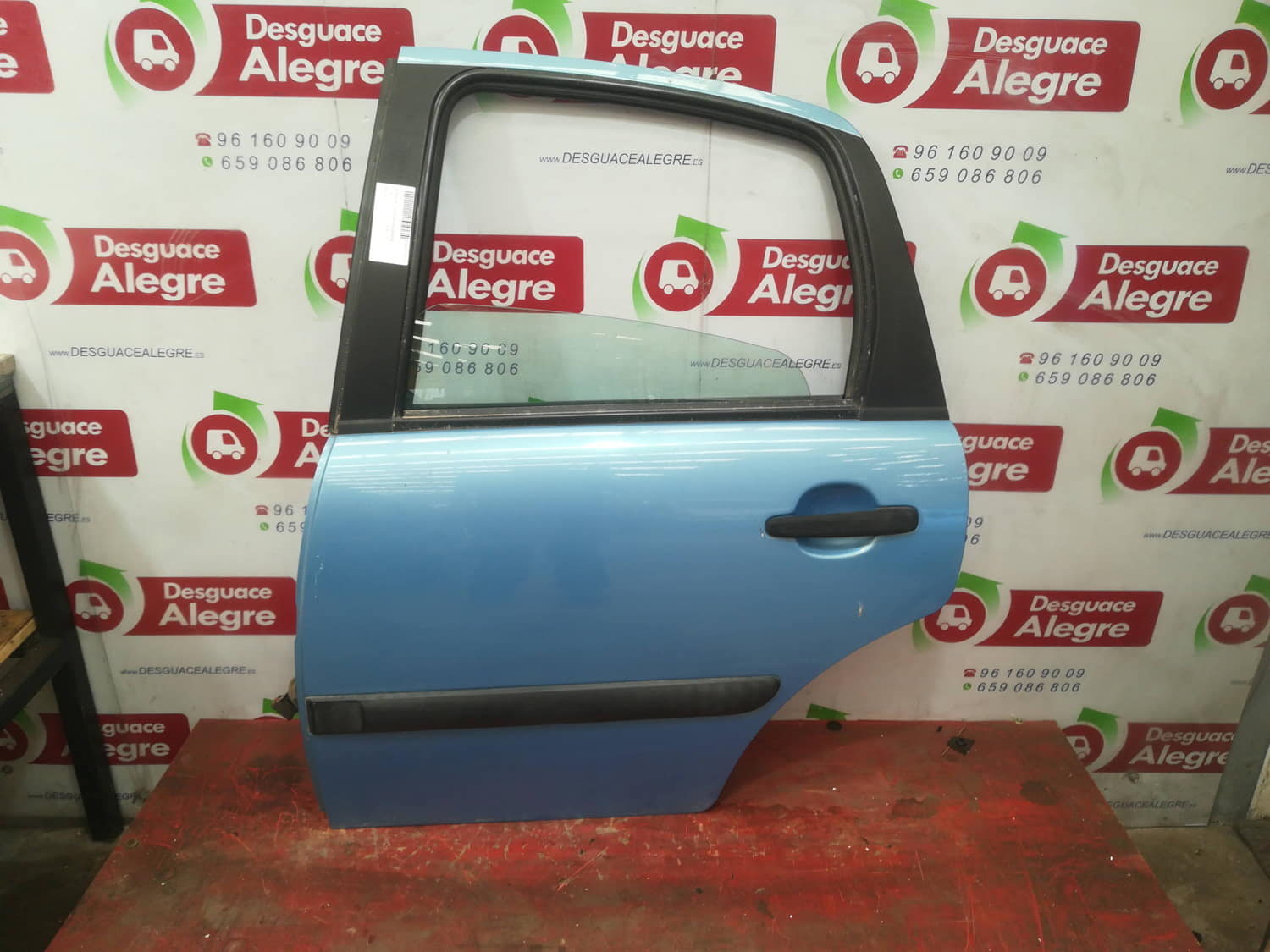 CITROËN C3 1 generation (2002-2010) Rear Left Door 9006K7 24804160