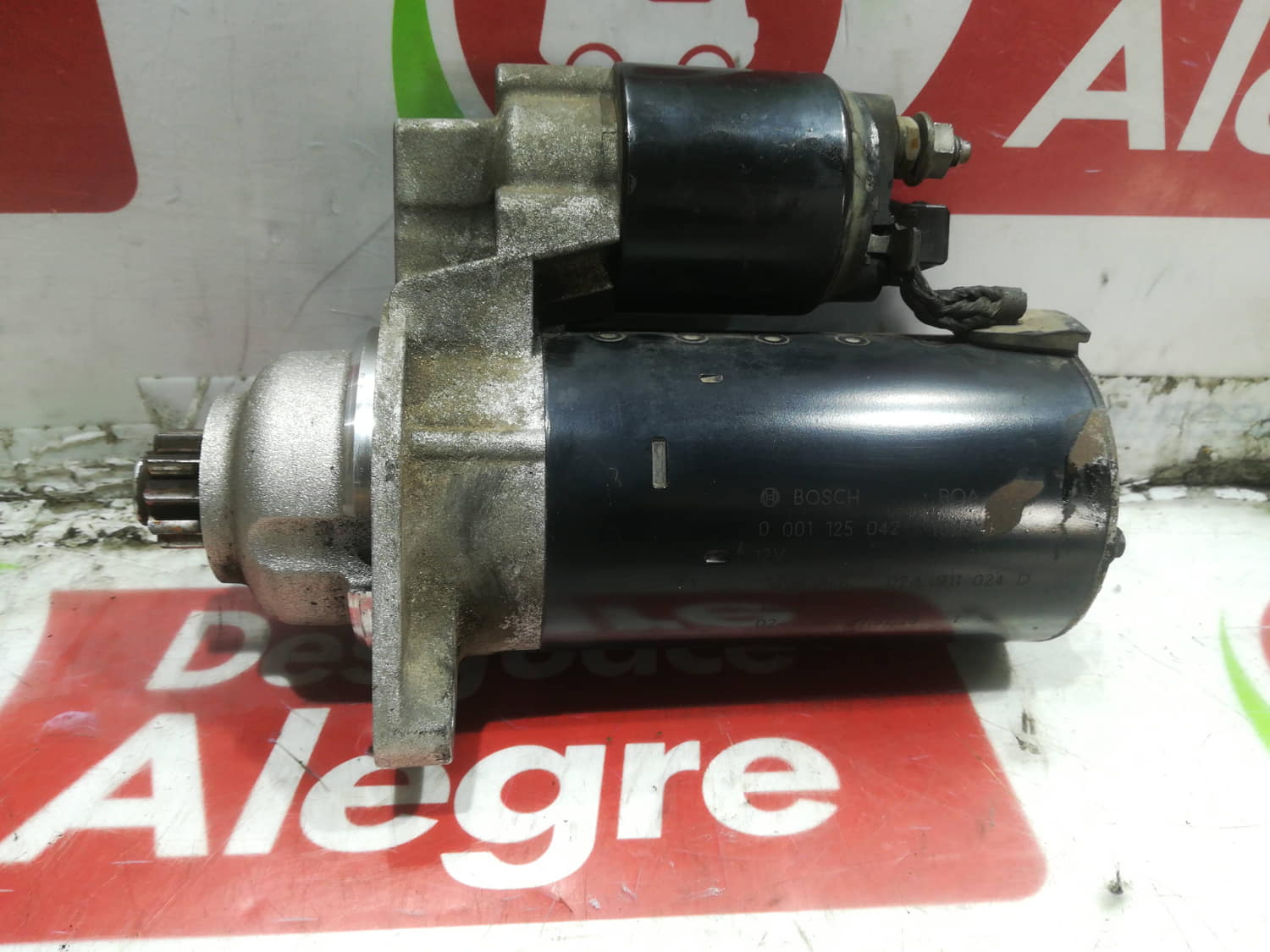 SEAT Cordoba 2 generation (1999-2009) Starter Motor 02A911024D 24799528