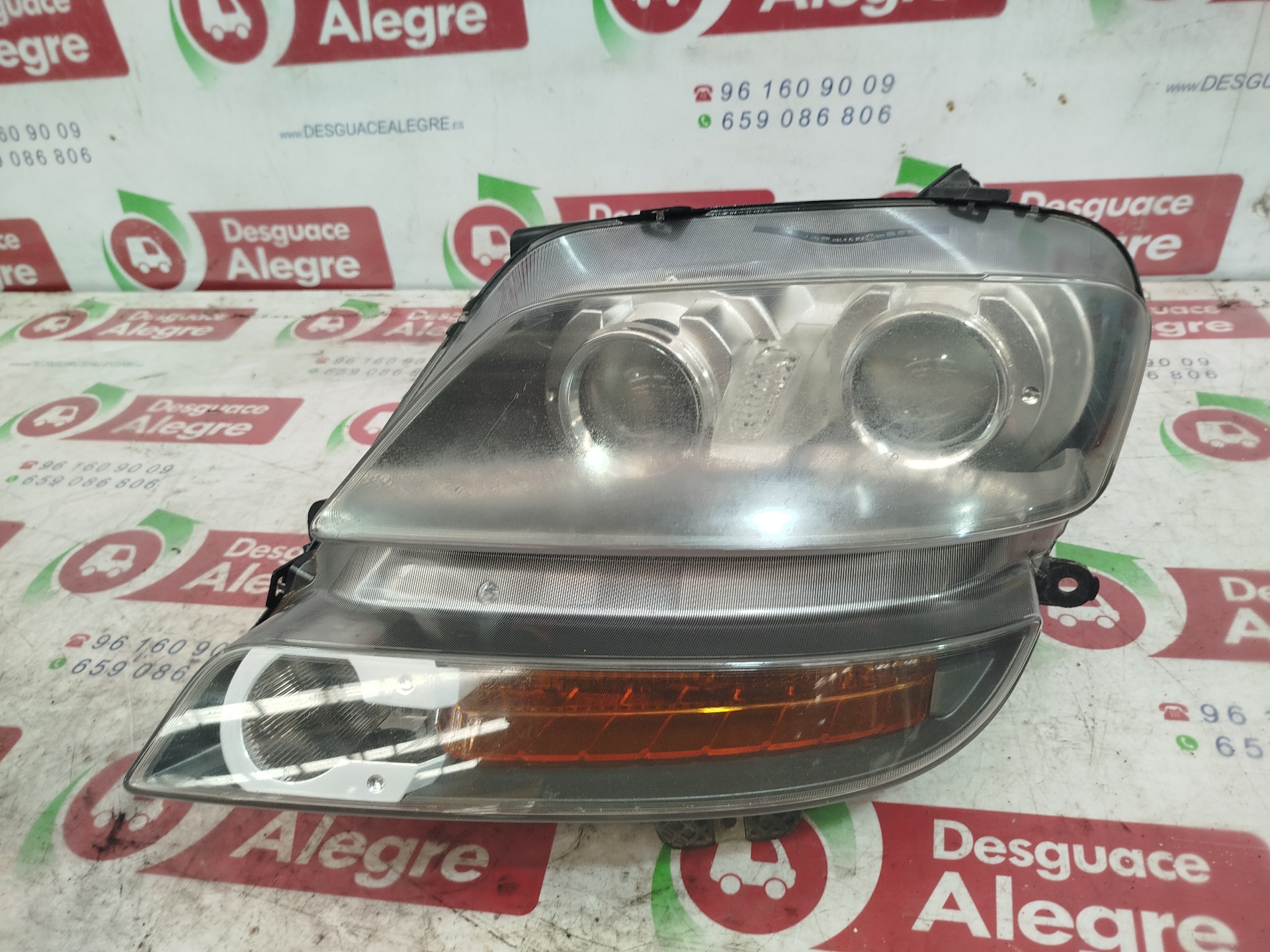 FIAT Ulysse 2 generation (2002-2010) Front Left Headlight 89006359 24860283