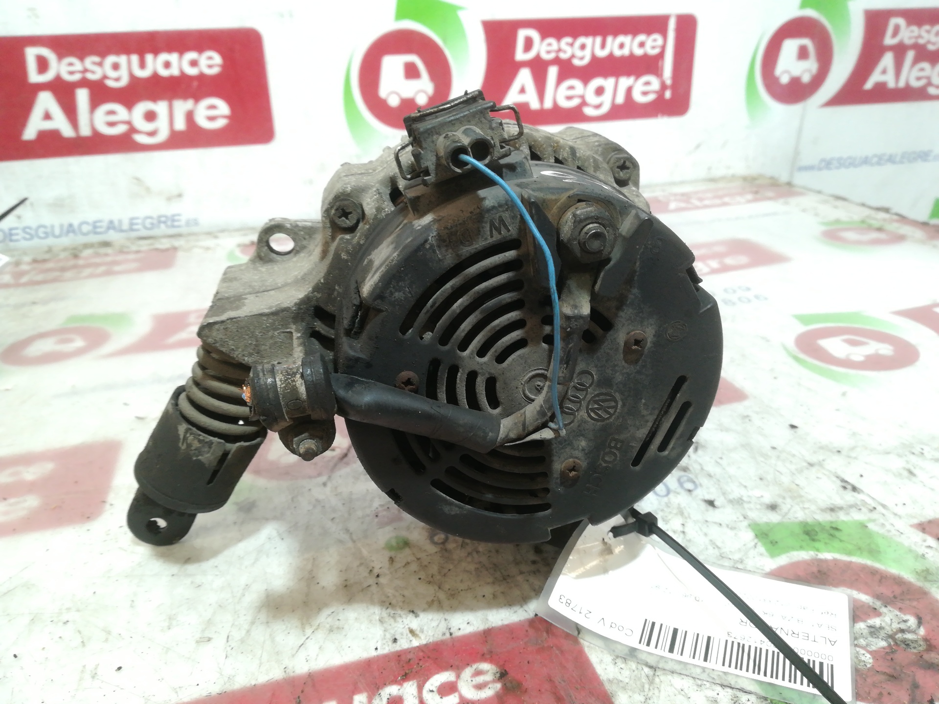 SEAT Ibiza 2 generation (1993-2002) Alternator 0123310020 24812213