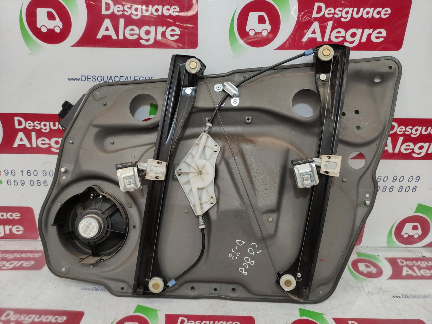 MERCEDES-BENZ A-Class W169 (2004-2012) Regulator de geam ușă stânga față A1697202779 24802932