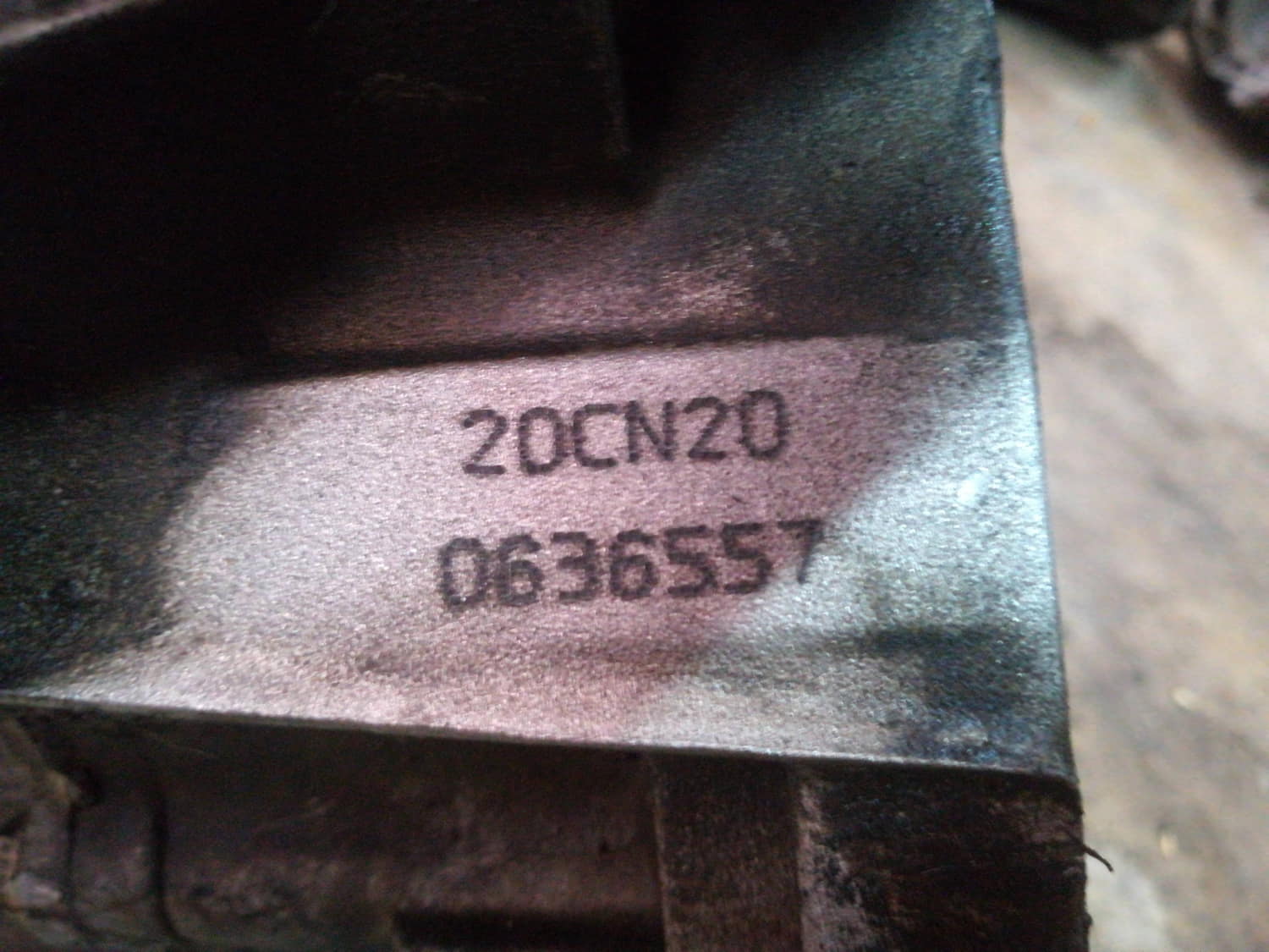 PEUGEOT 206 1 generation (1998-2009) Gearbox 20CN20 24803636