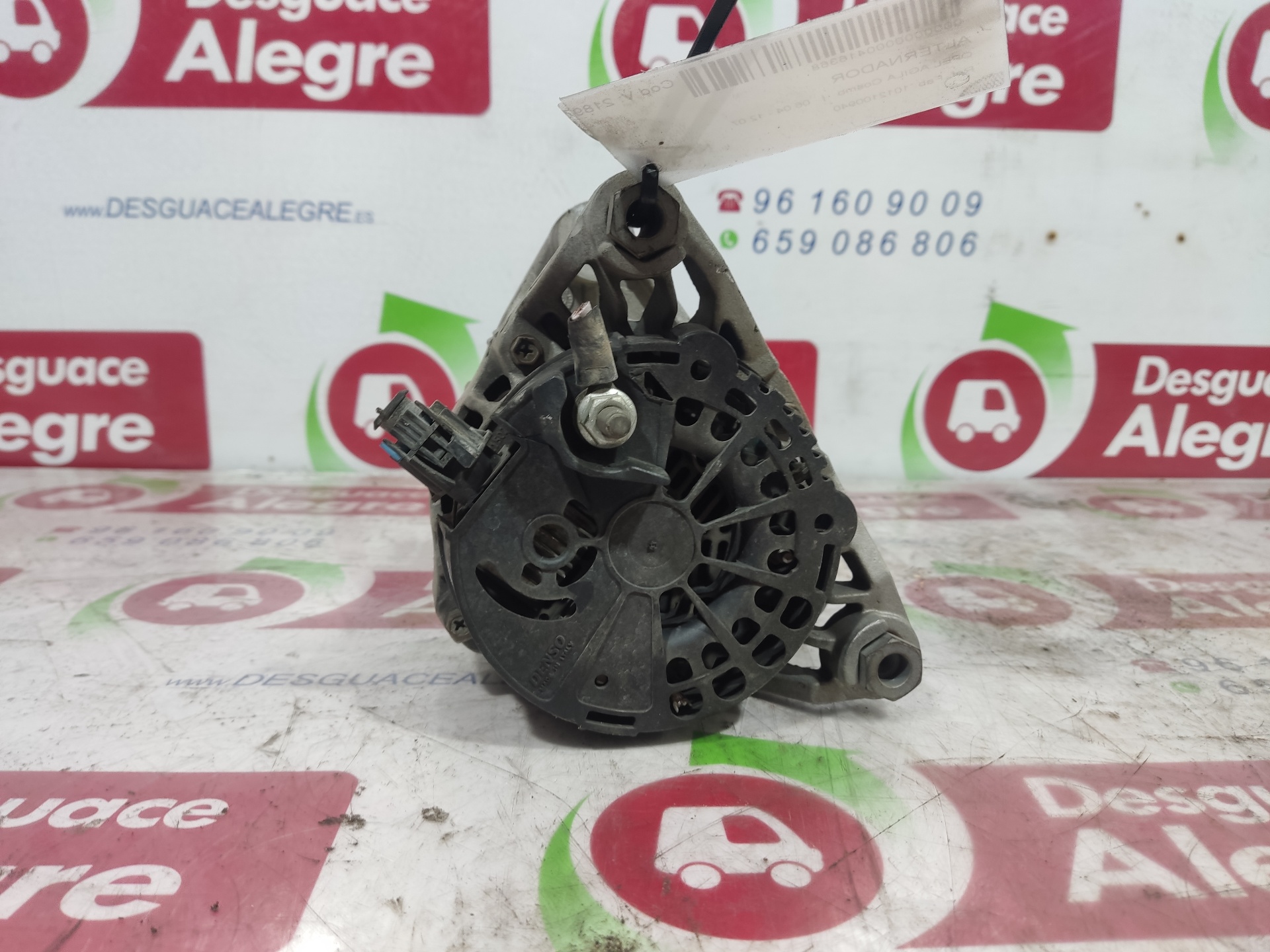 OPEL Agila 1 generation (2000-2007) Alternator 1012100940 24812846