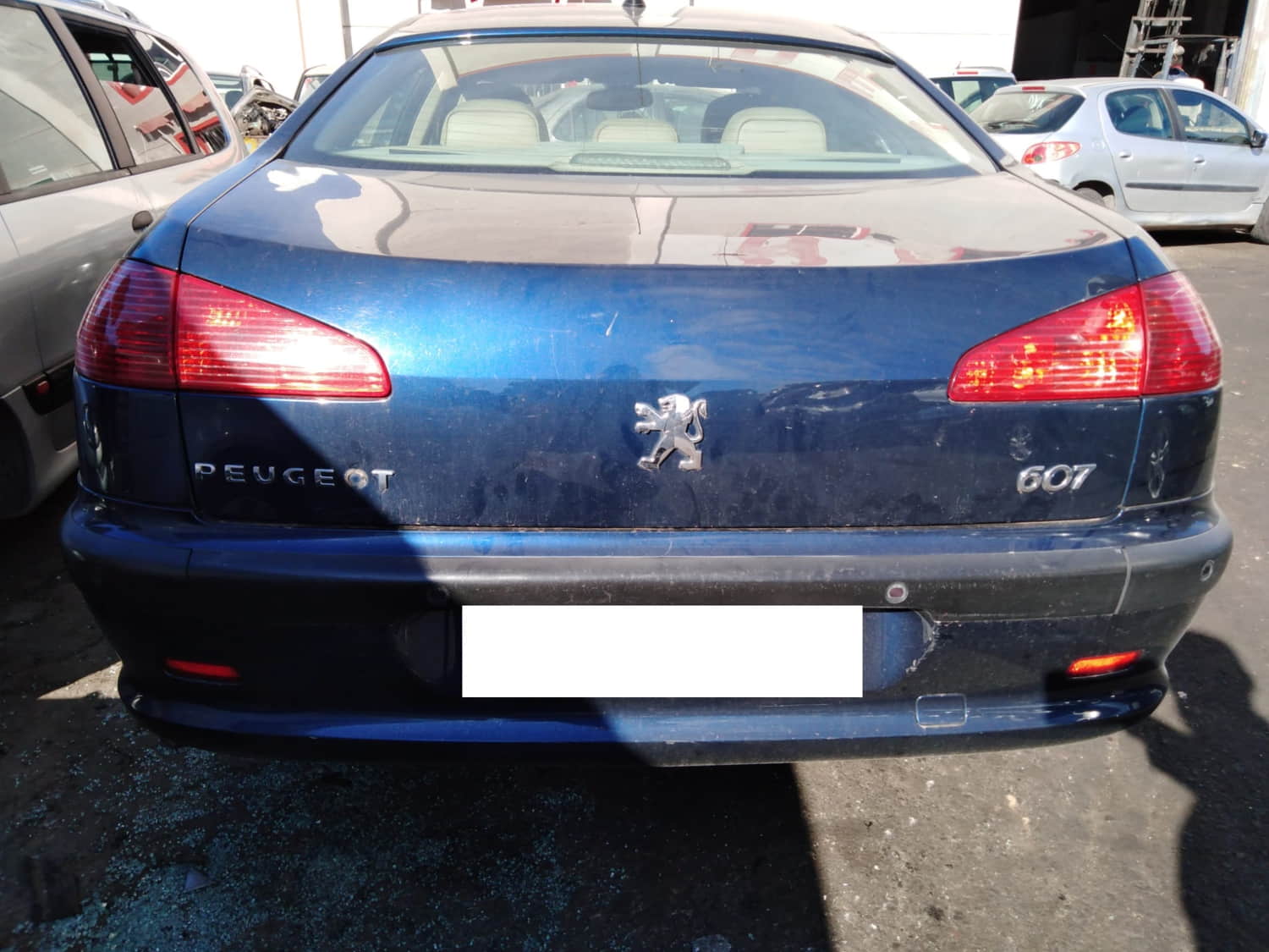 PEUGEOT 607 1 generation (2000-2008) Galinis bamperis(buferis) 24798158