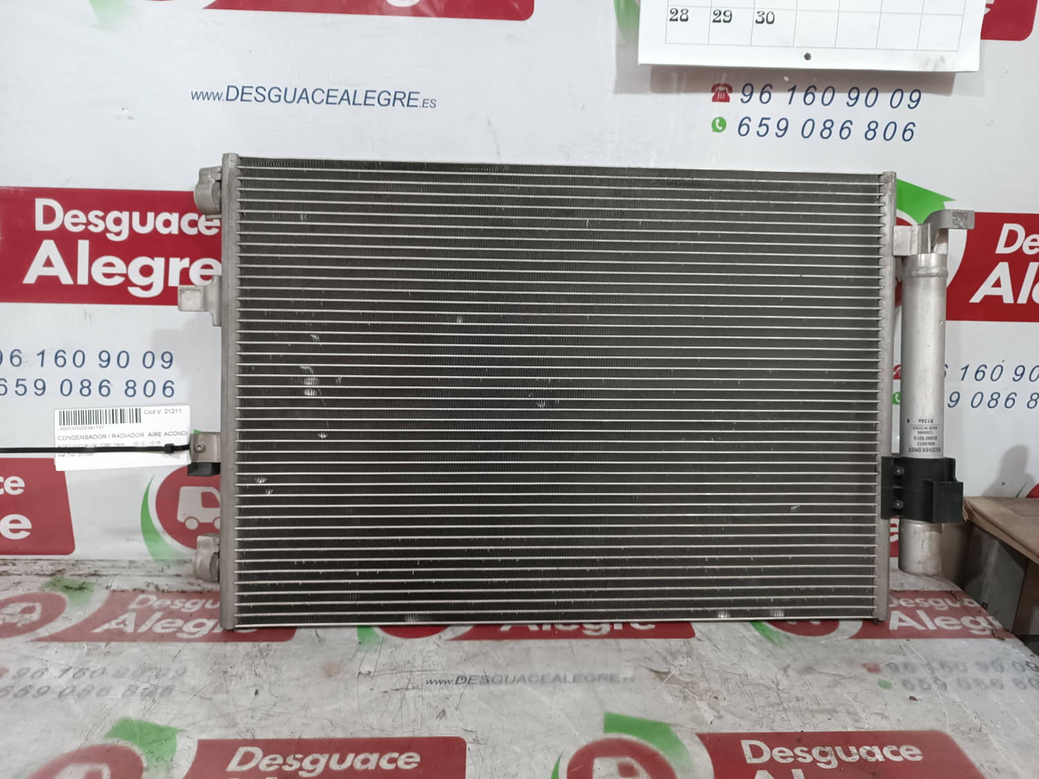 FORD Focus 3 generation (2011-2020) Gaisa kondensācijas radiators BV6119710BB 24805239