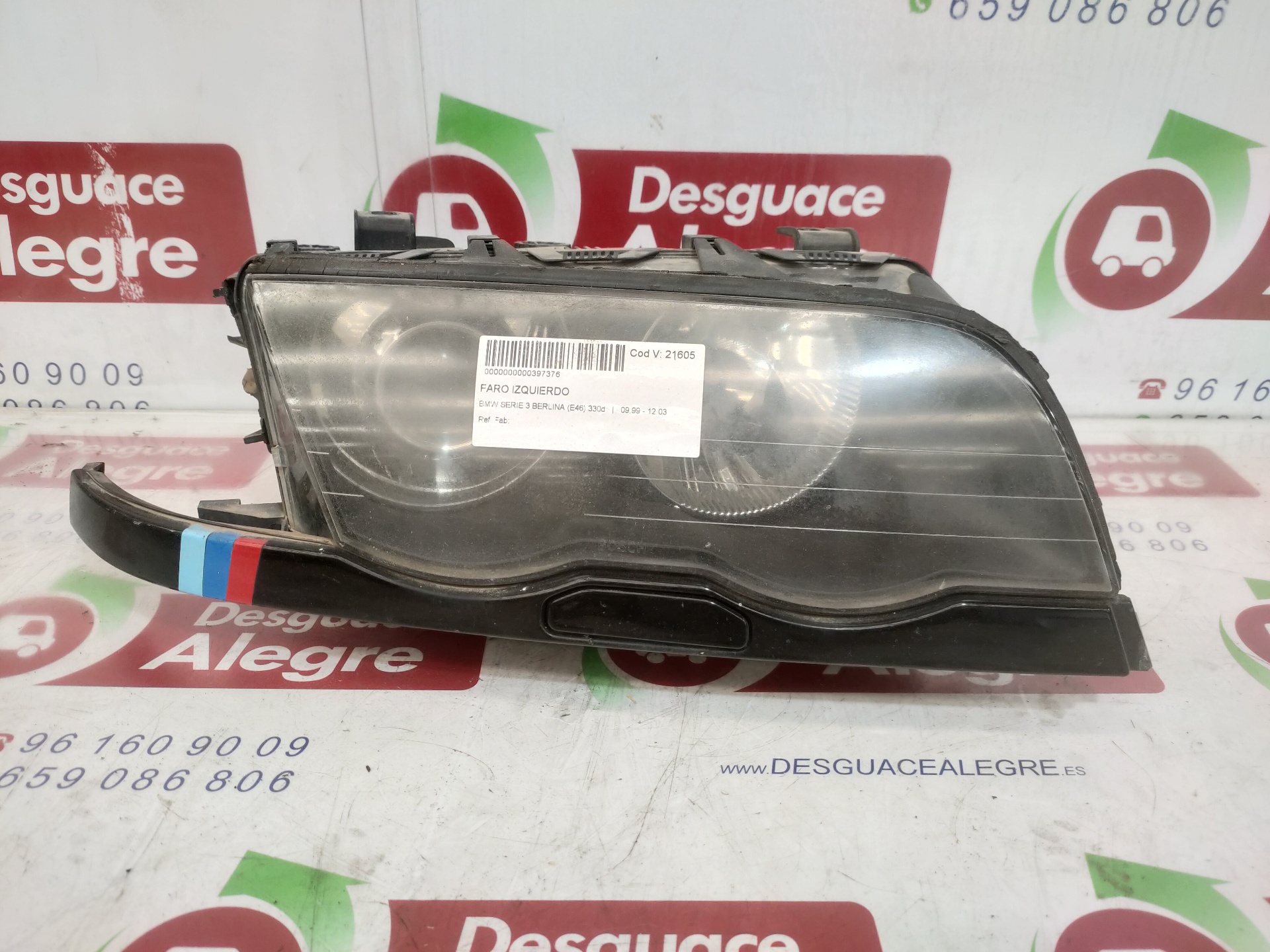 BMW 3 Series E46 (1997-2006) Front Right Headlight 24808611