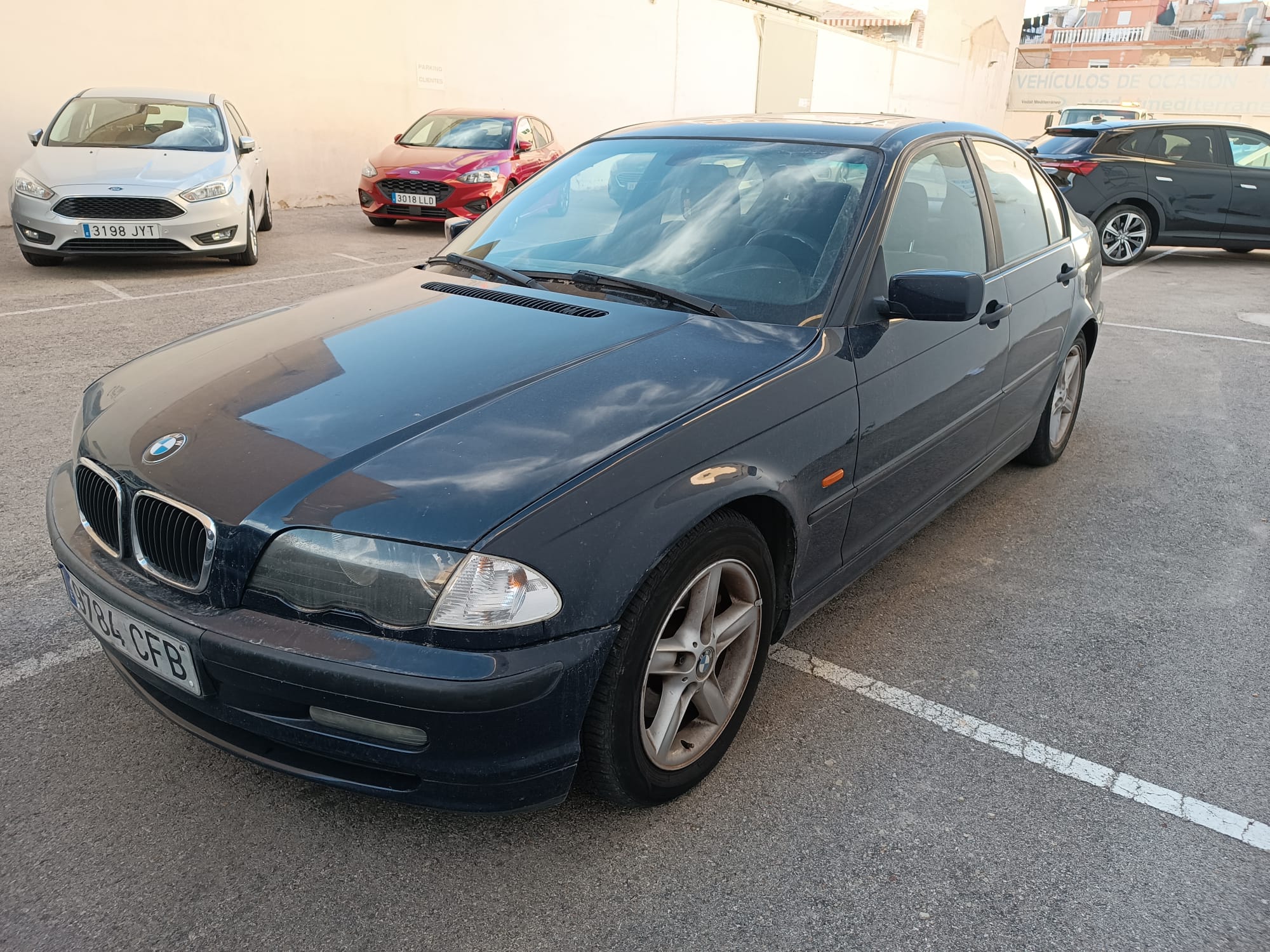 BMW 3 Series E46 (1997-2006) Regulator de geam ușă dreapta spate 100908 24859360