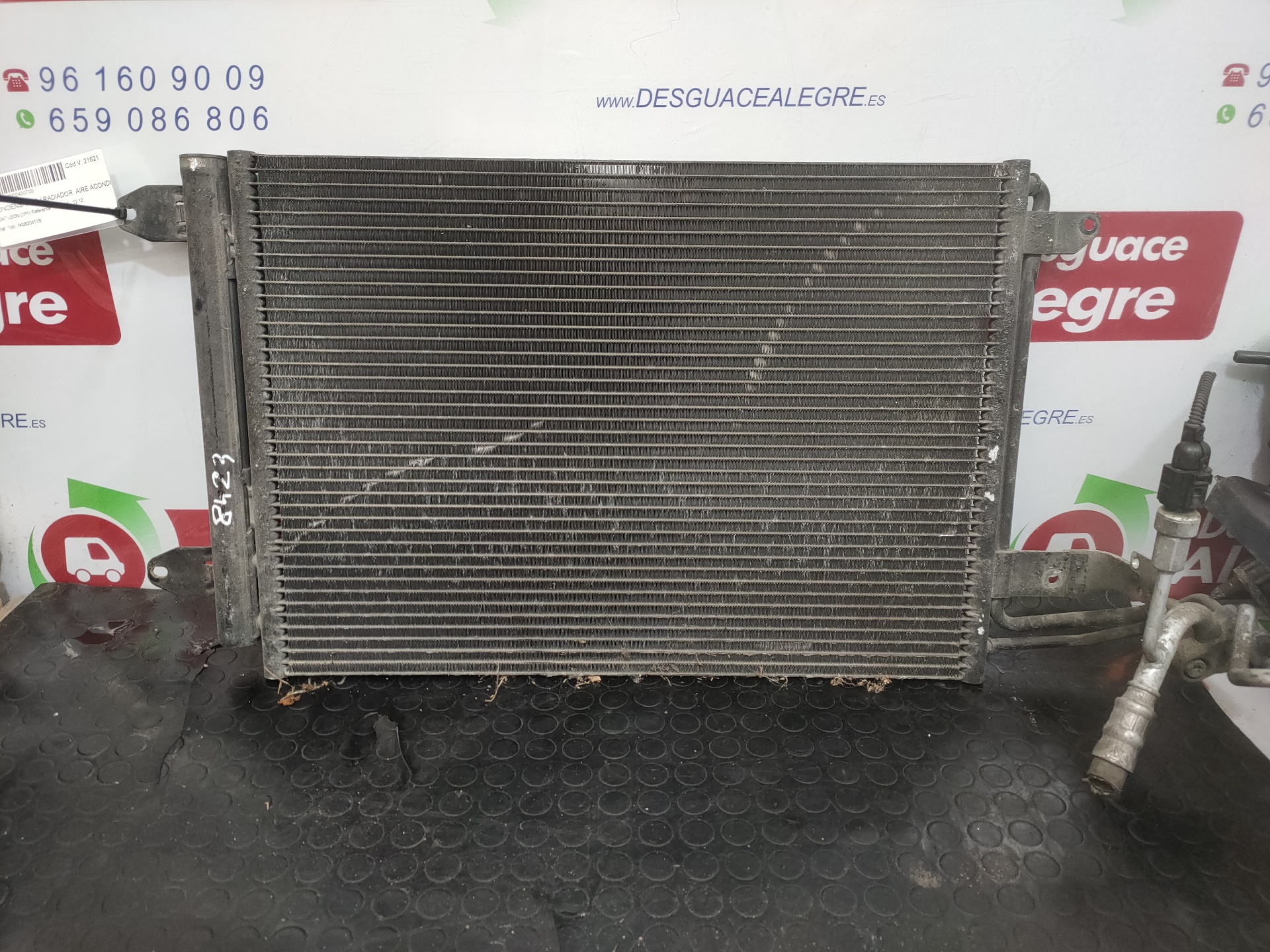 SEAT Leon 2 generation (2005-2012) Air Con Radiator 1K0820411S 24809315