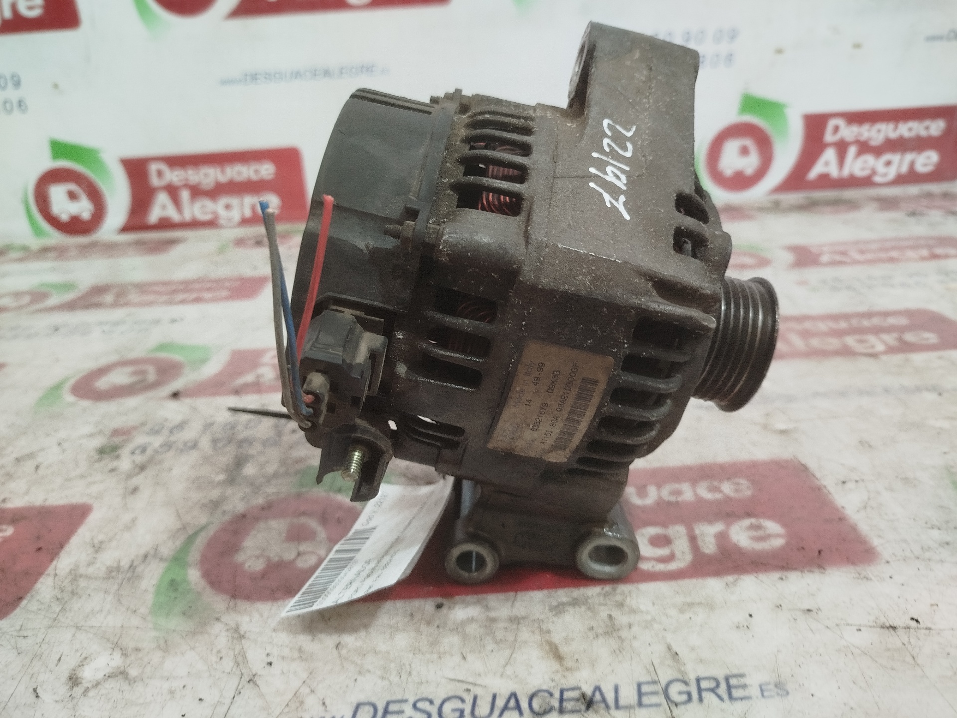 FORD Focus 1 generation (1998-2010) Alternator 98AB10300GF 25213141