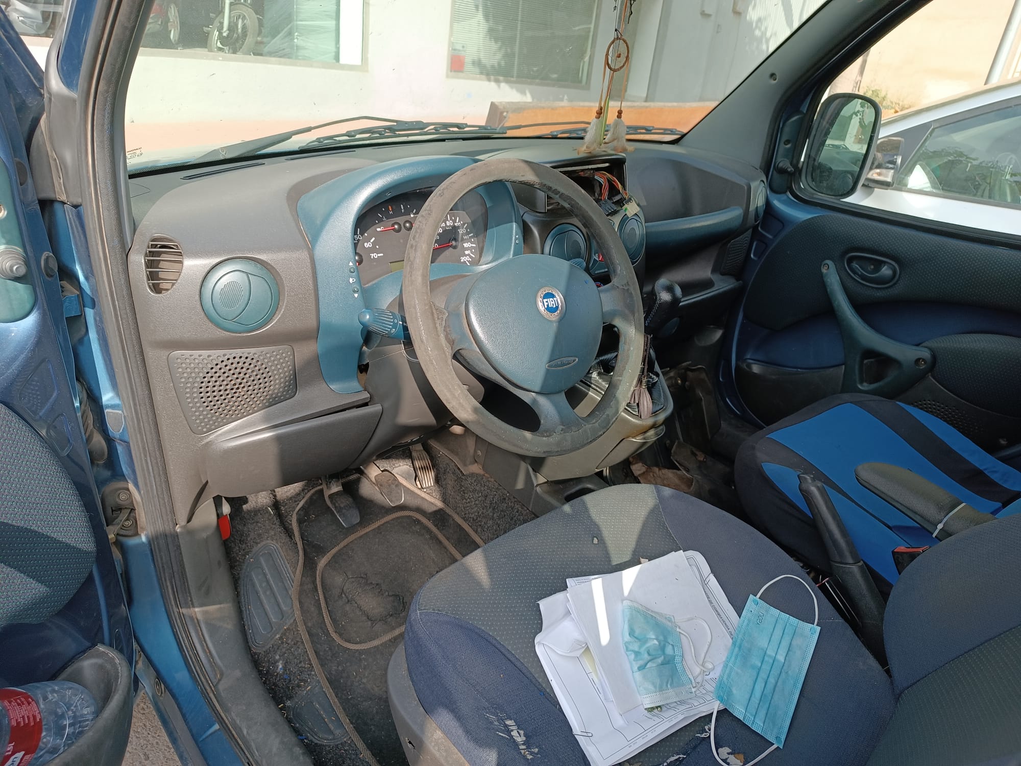 FIAT Doblo 1 generation (2001-2017) Left Side Sliding Door 24810311