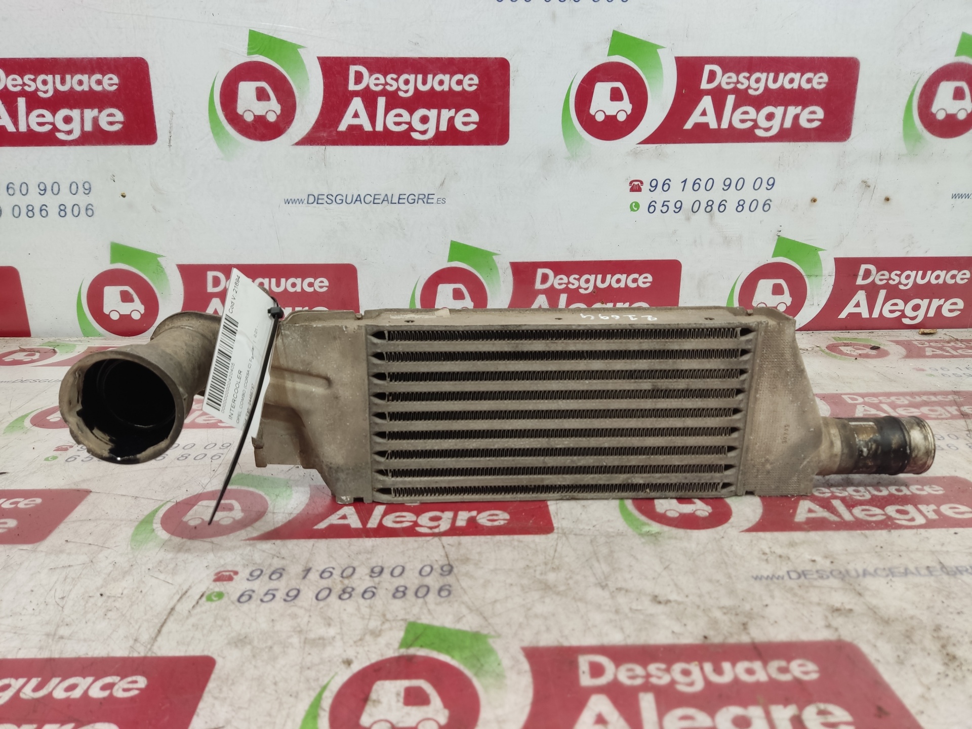 OPEL Combo C (2001-2011) Intercooler Radiator 24466787 24813665