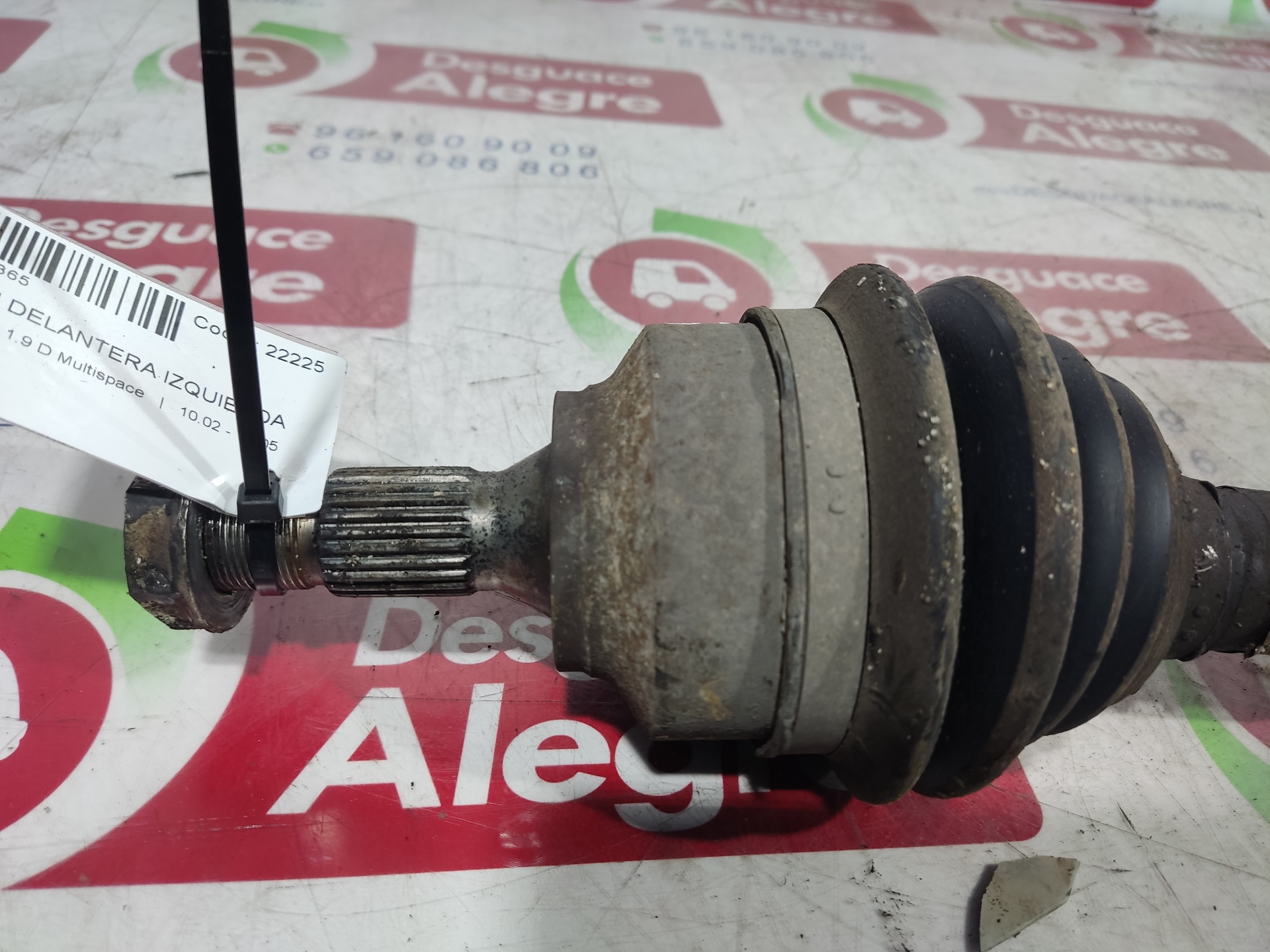 CITROËN Berlingo 1 generation (1996-2012) Arbre de transmission avant gauche 9624444980 24859404