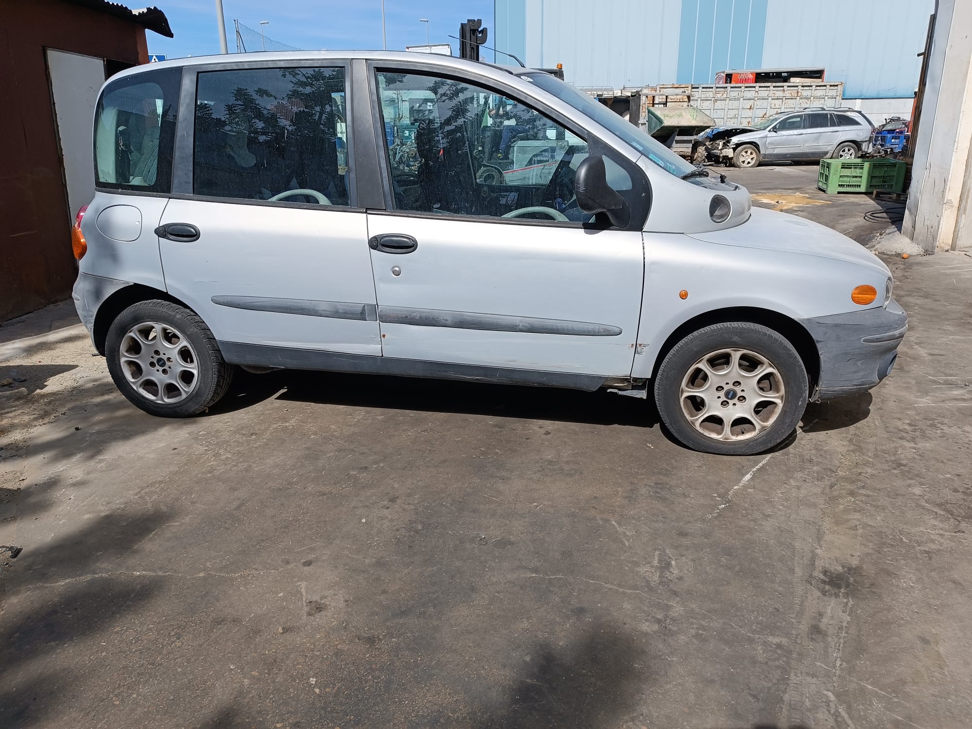 FIAT Multipla 1 generation (1999-2010) Генератор 63321826 24812207