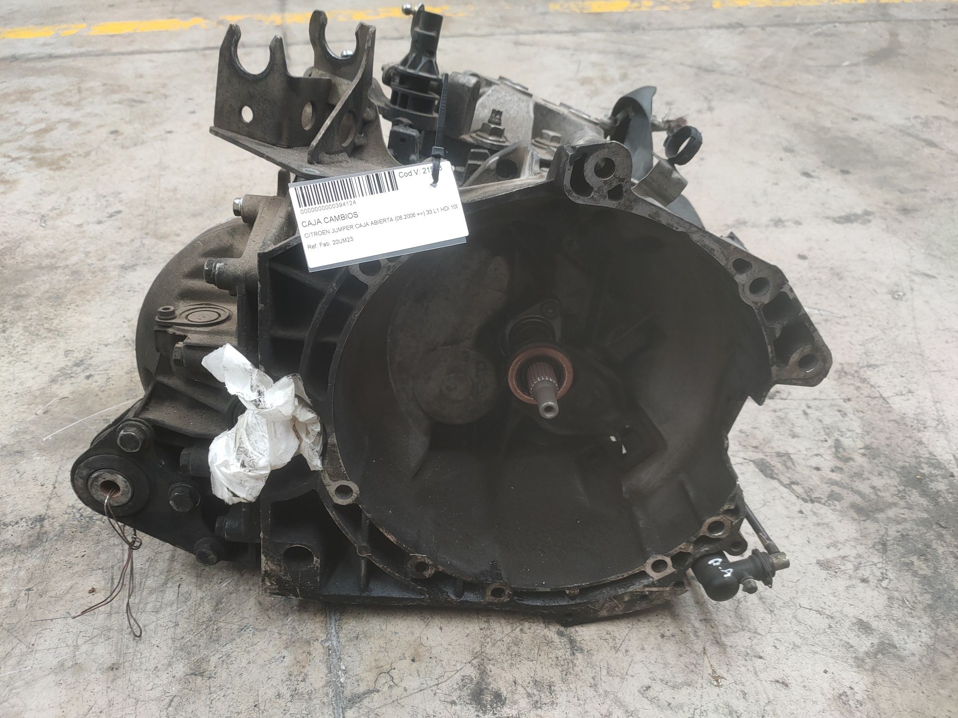 CITROËN Jumper 3 generation (2006-2024) Gearbox 20UM23 22792511