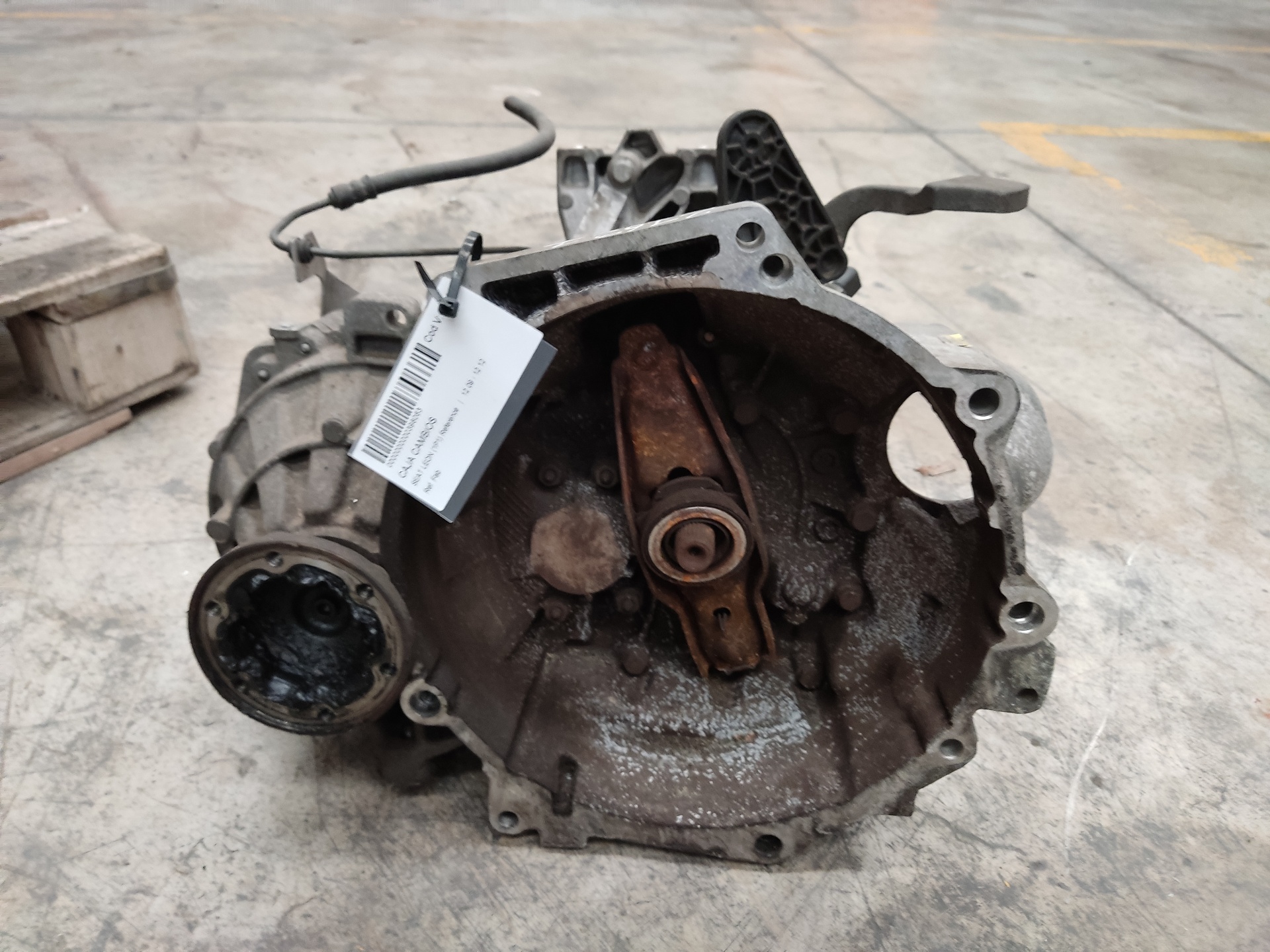 SEAT Leon 2 generation (2005-2012) Gearbox LHW 23485128