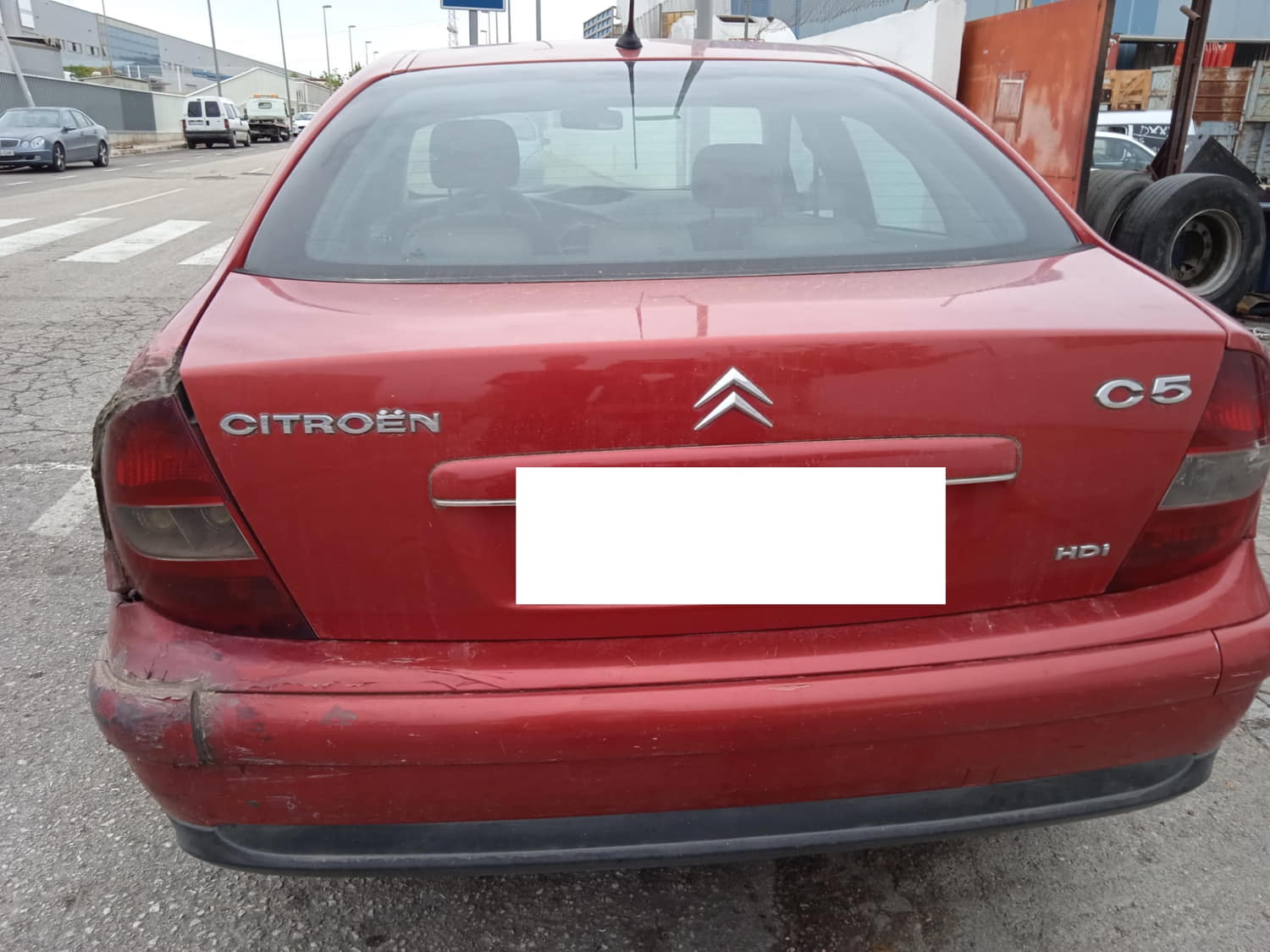 CITROËN C5 1 generation (2001-2008) Рулевая Pейка Z8X4 24805778