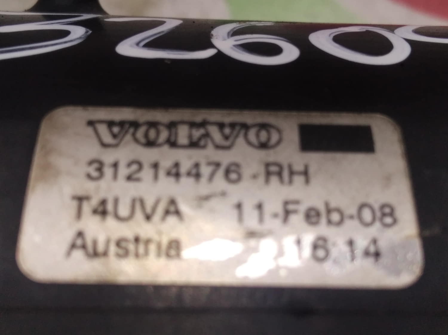 VOLVO XC70 3 generation (2007-2020) Front Right Fog Light 31214476, 31214476 24799420