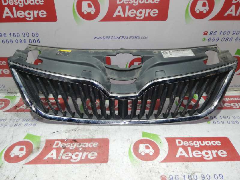 SKODA Rapid 2 generation (1985-2023) Radiator Grille 5JA853668 24797755